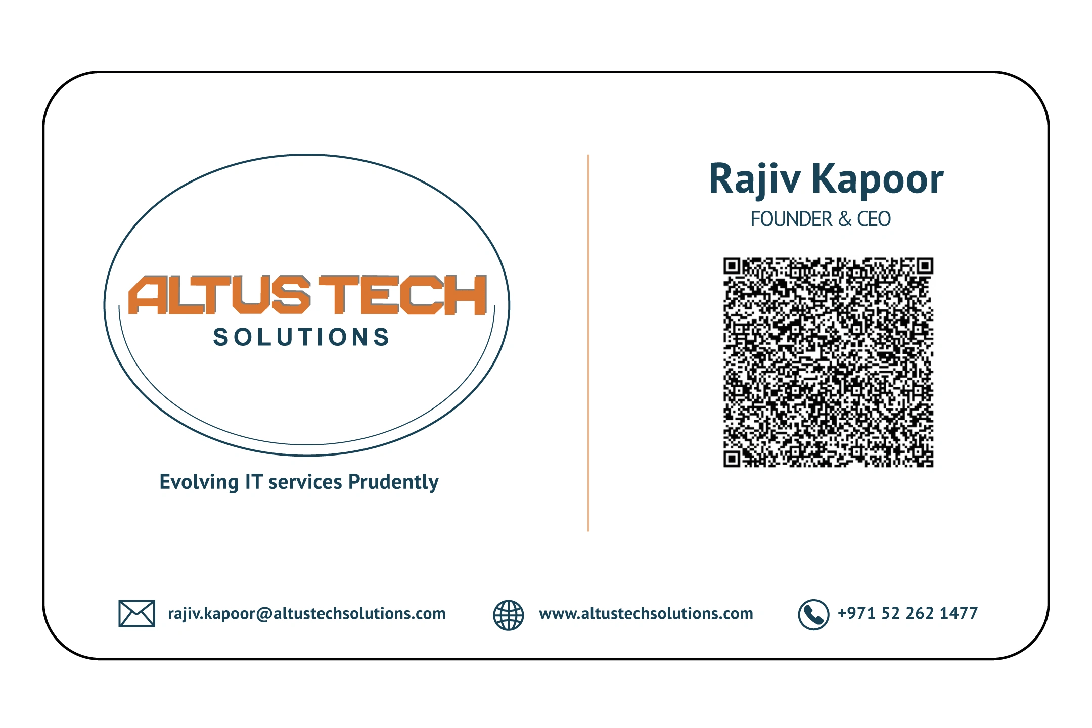 Business Card Design (Front)