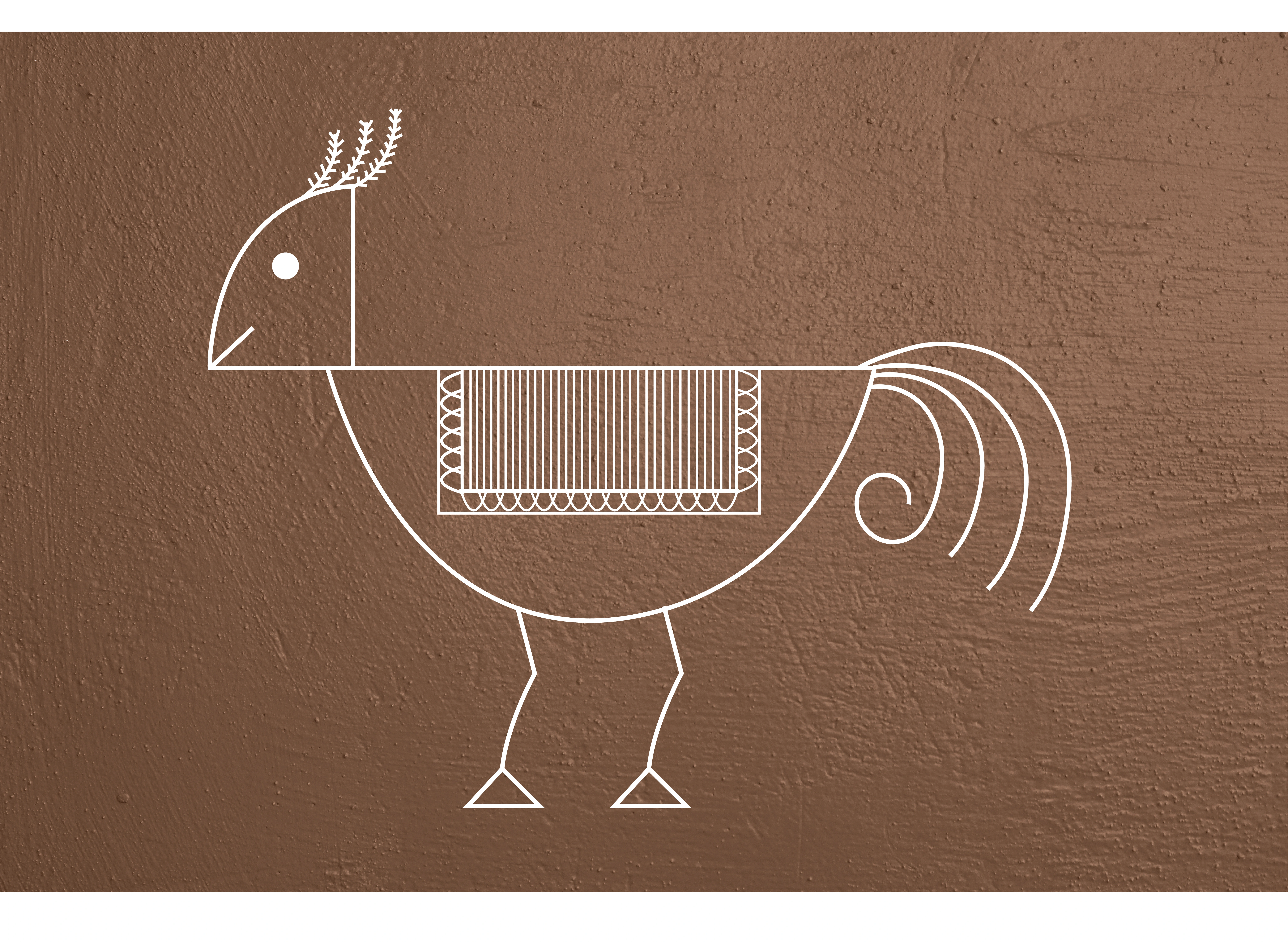 Icon of a Hen