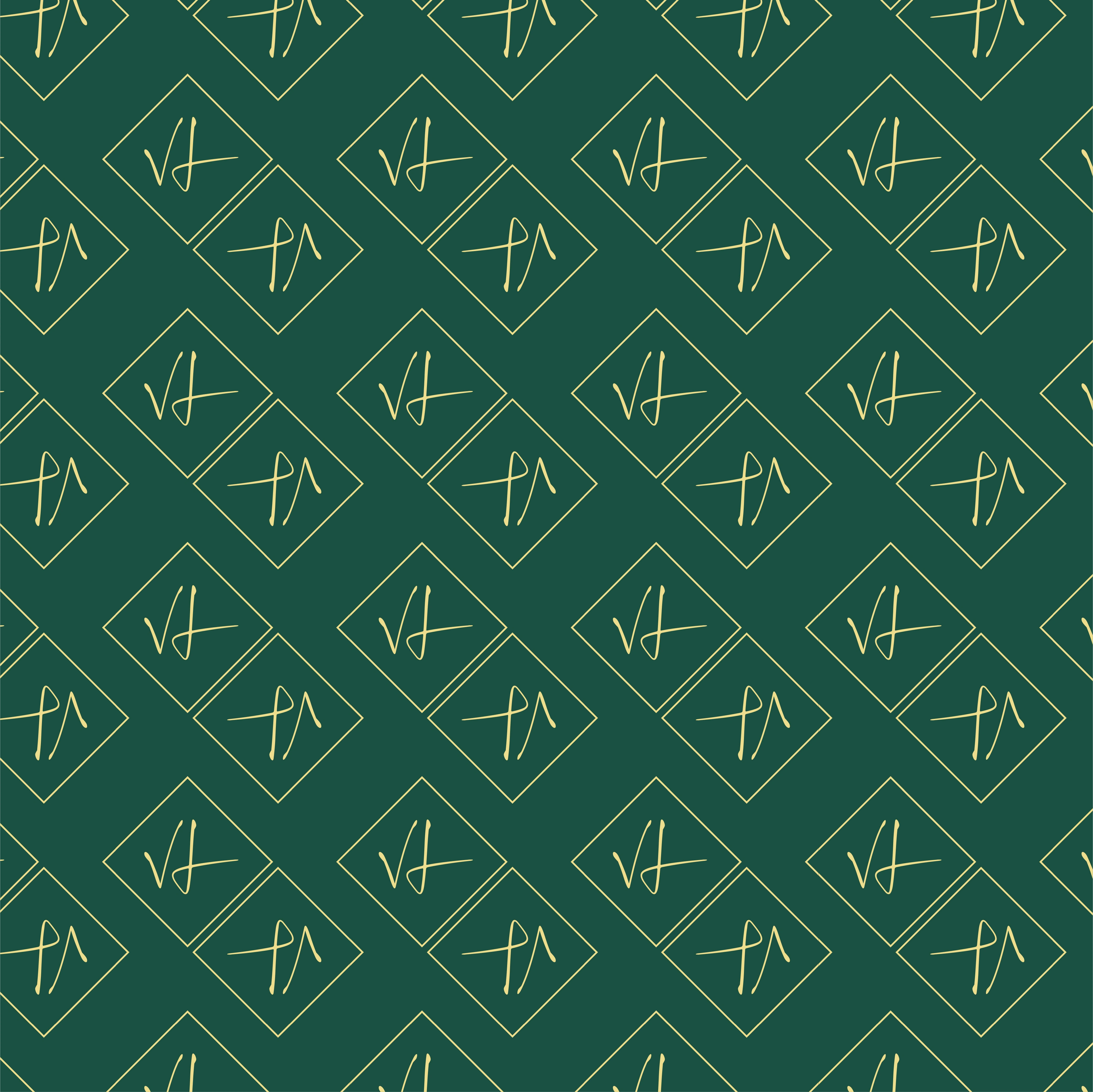 Brand pattern made with 'VL' the initials of VIntage Line