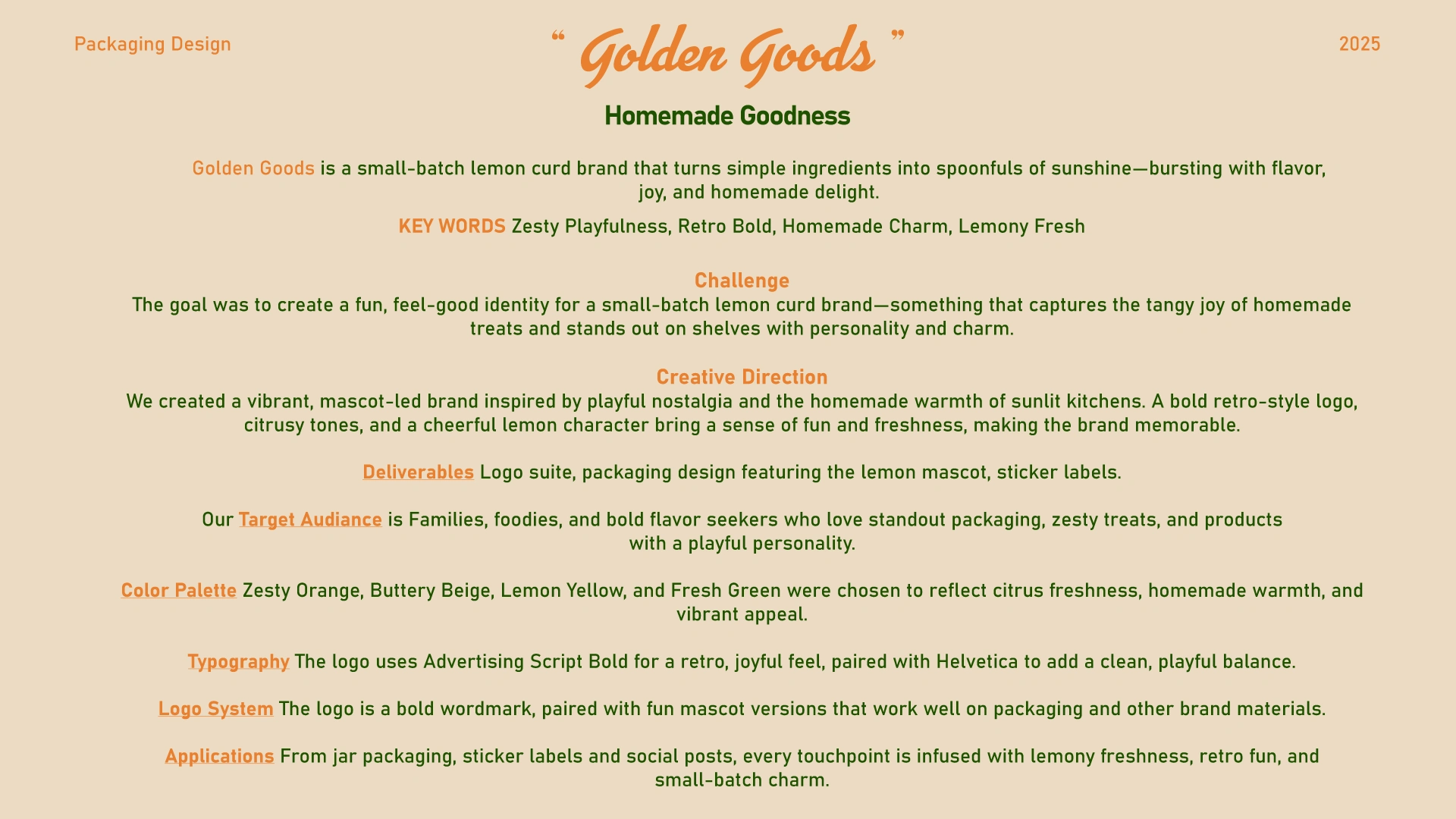 Creative Direction/ Brand Strategy