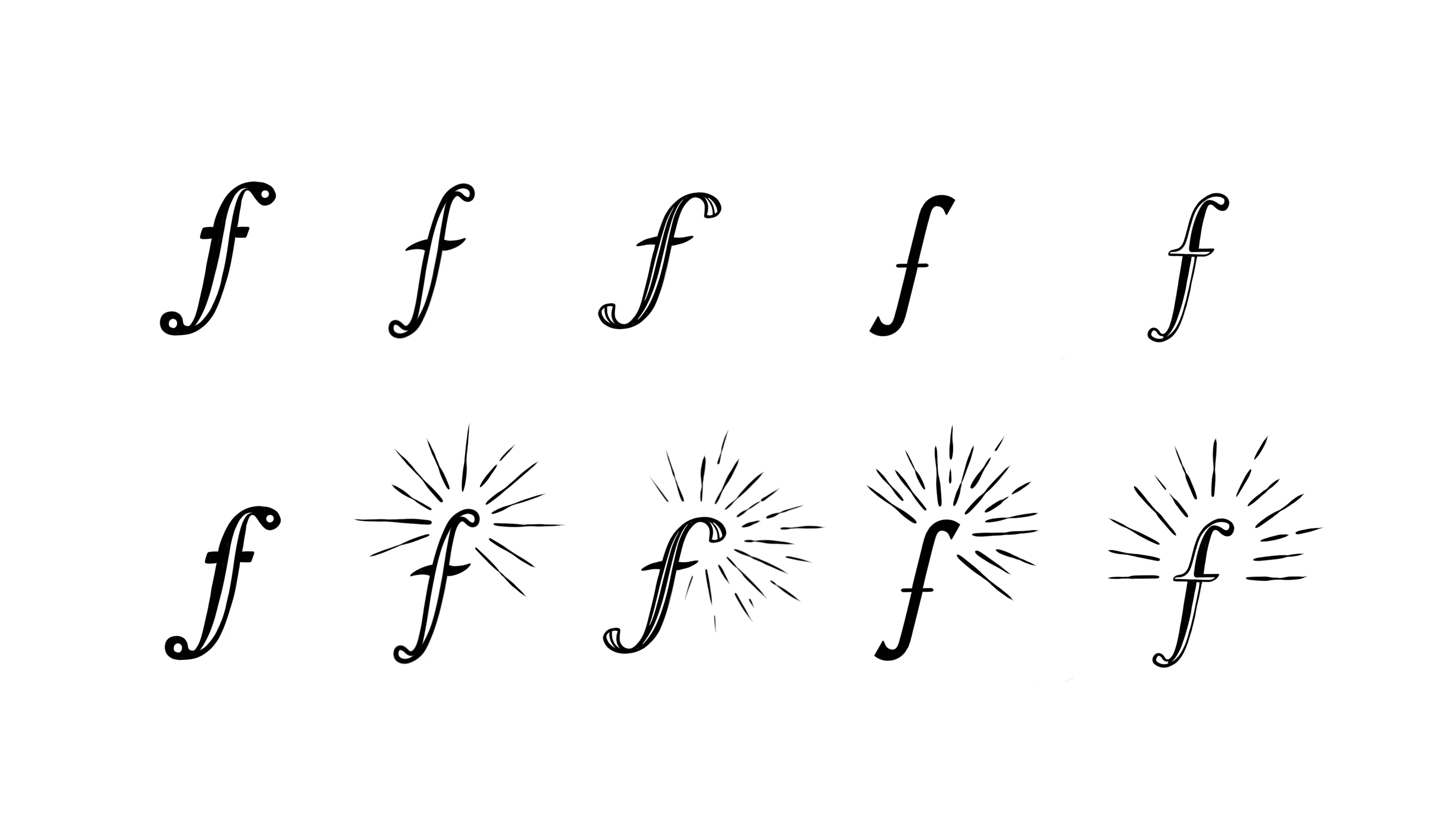 monogram iteration and variants