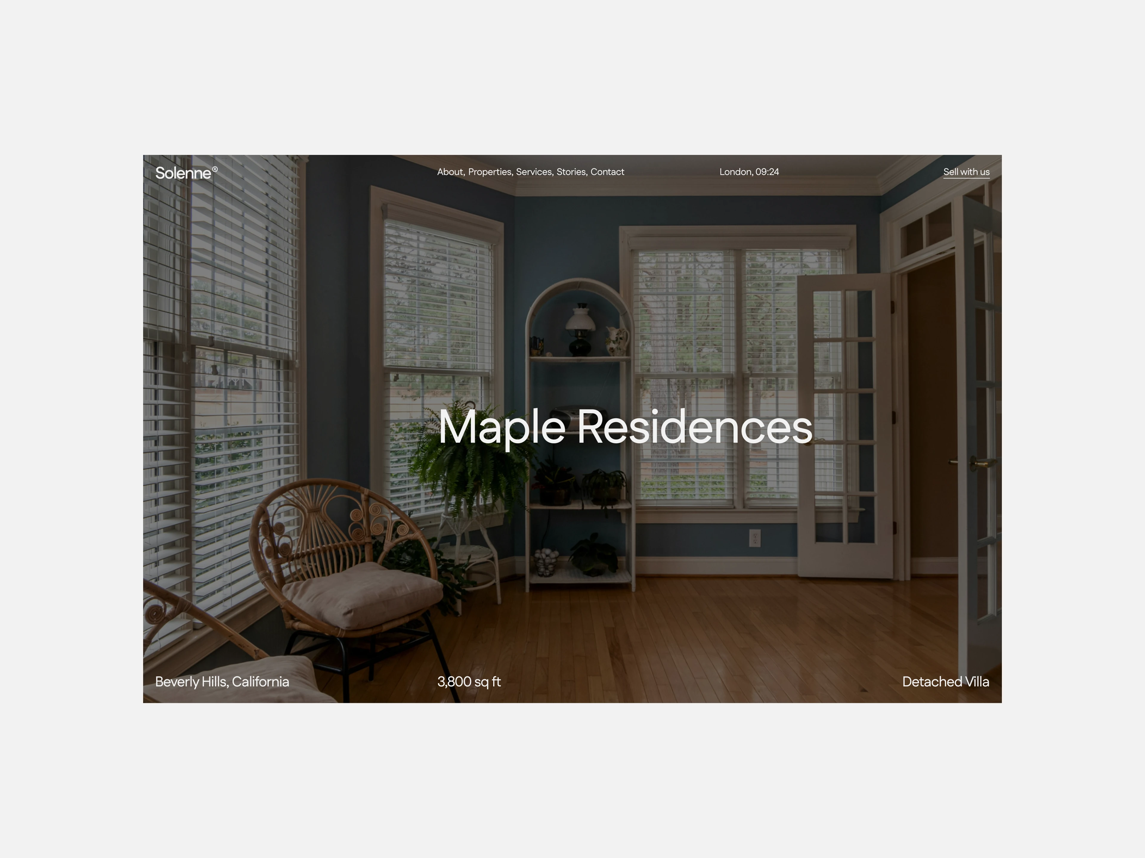 Propertied Details Page Hero