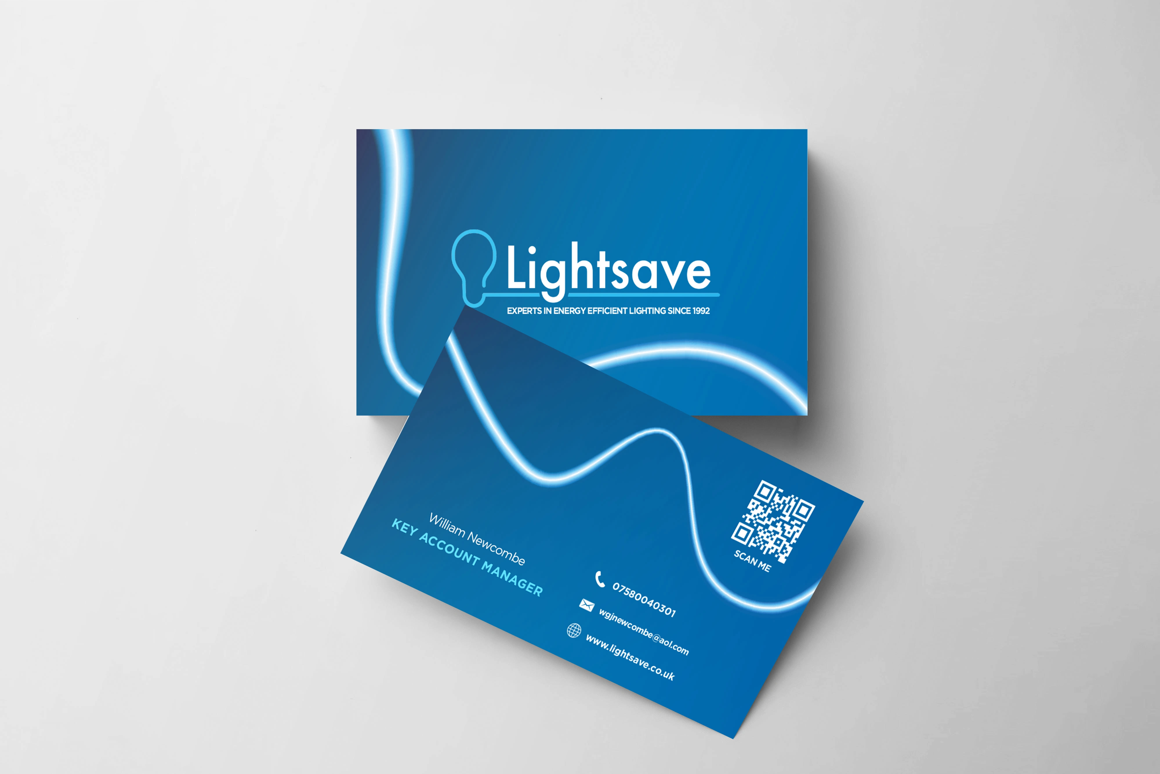 Lightsave Business cards