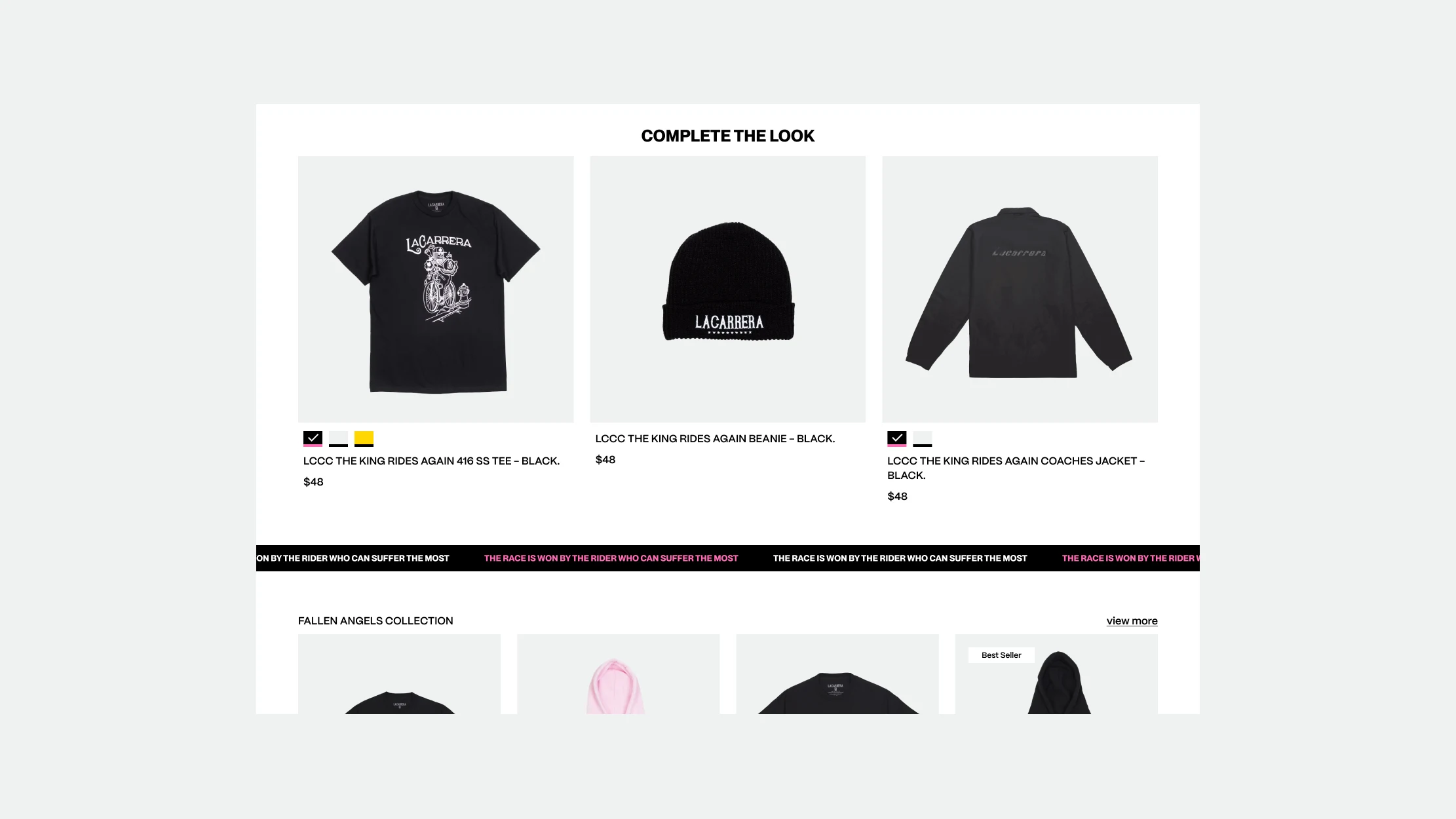 complete the look
