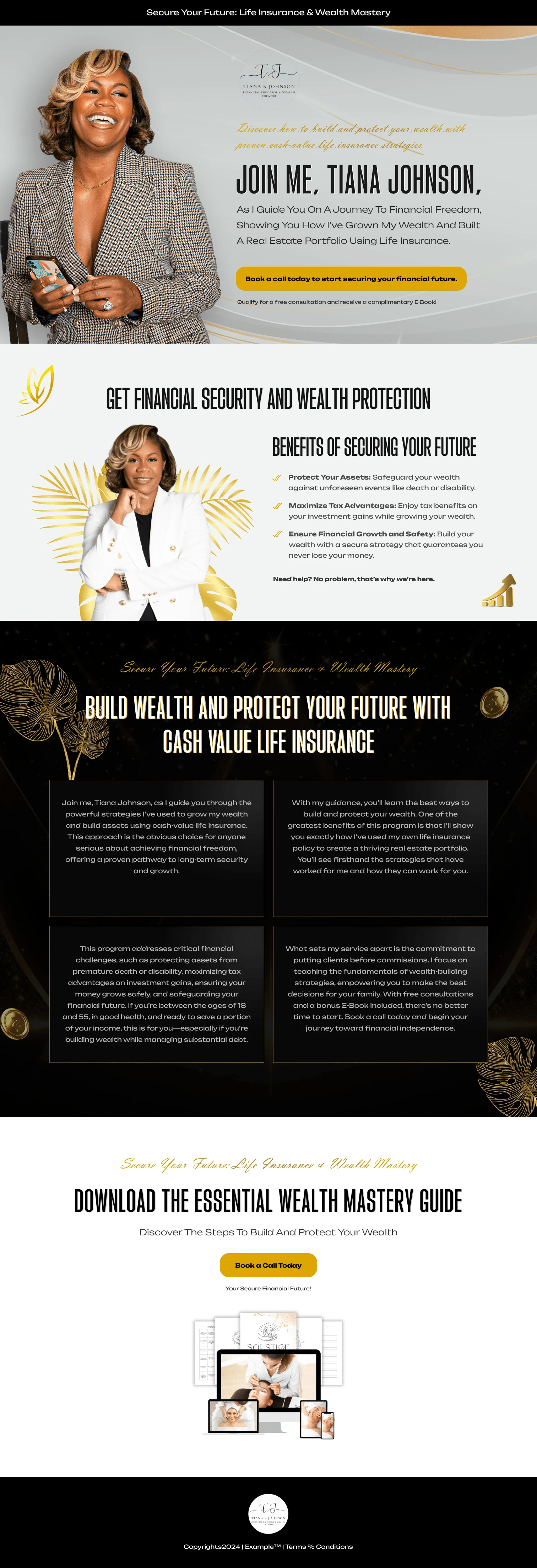 Op-in Page