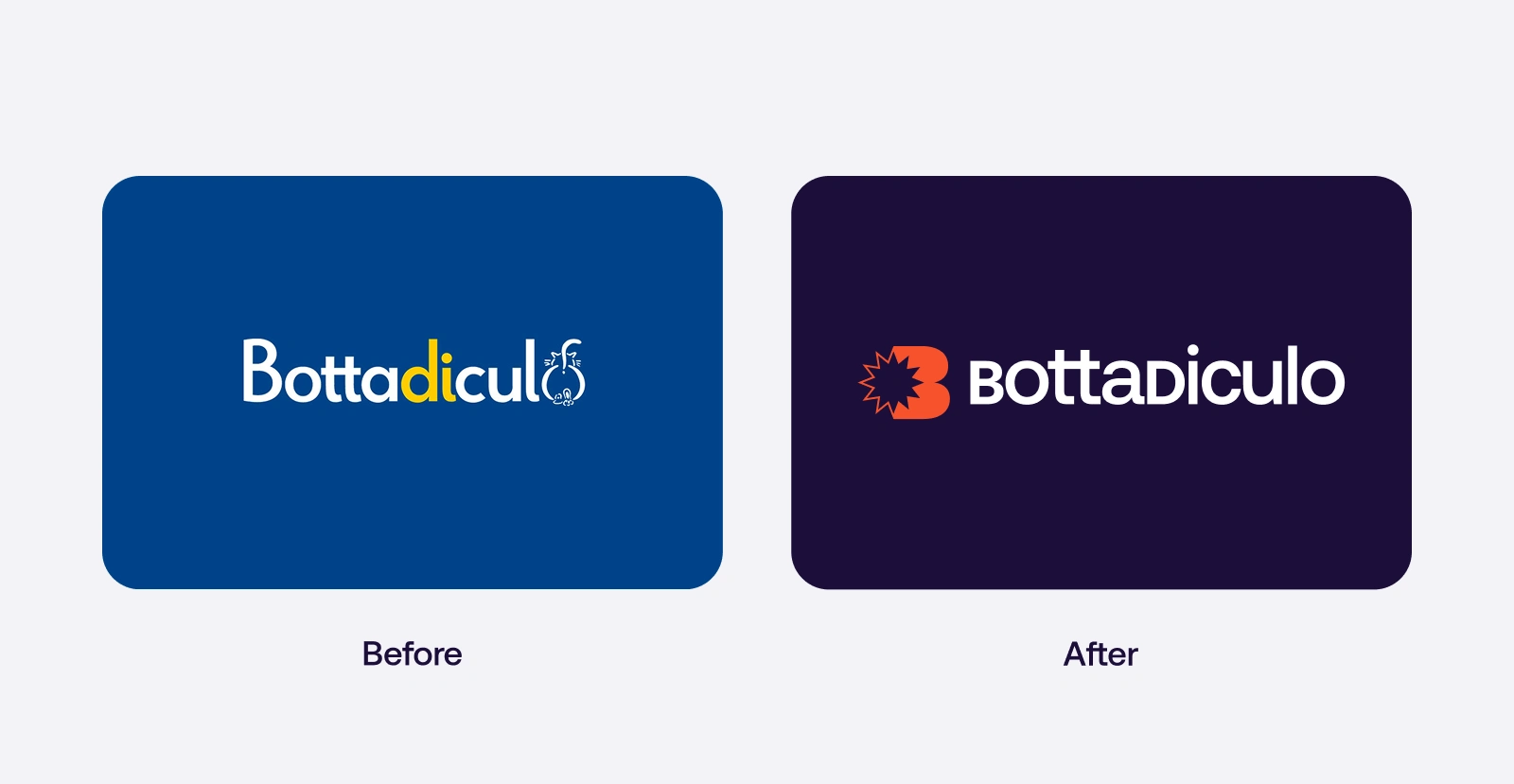 Logo Design - Before & After