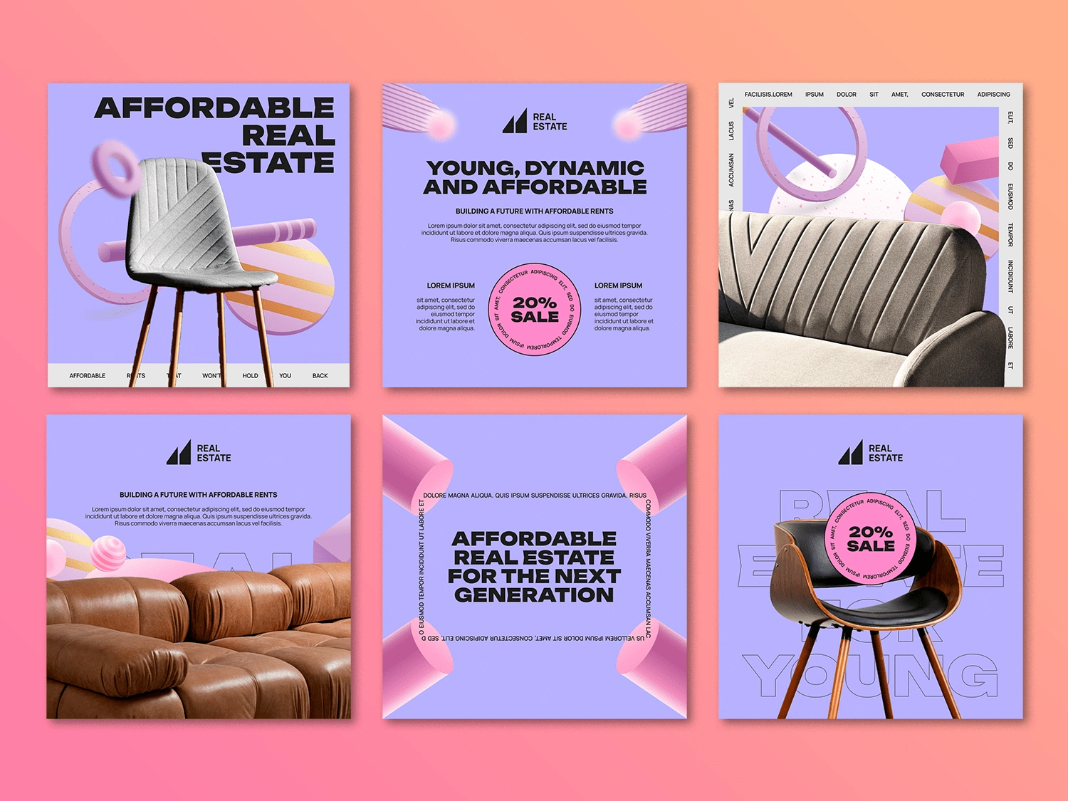 Real Estate set