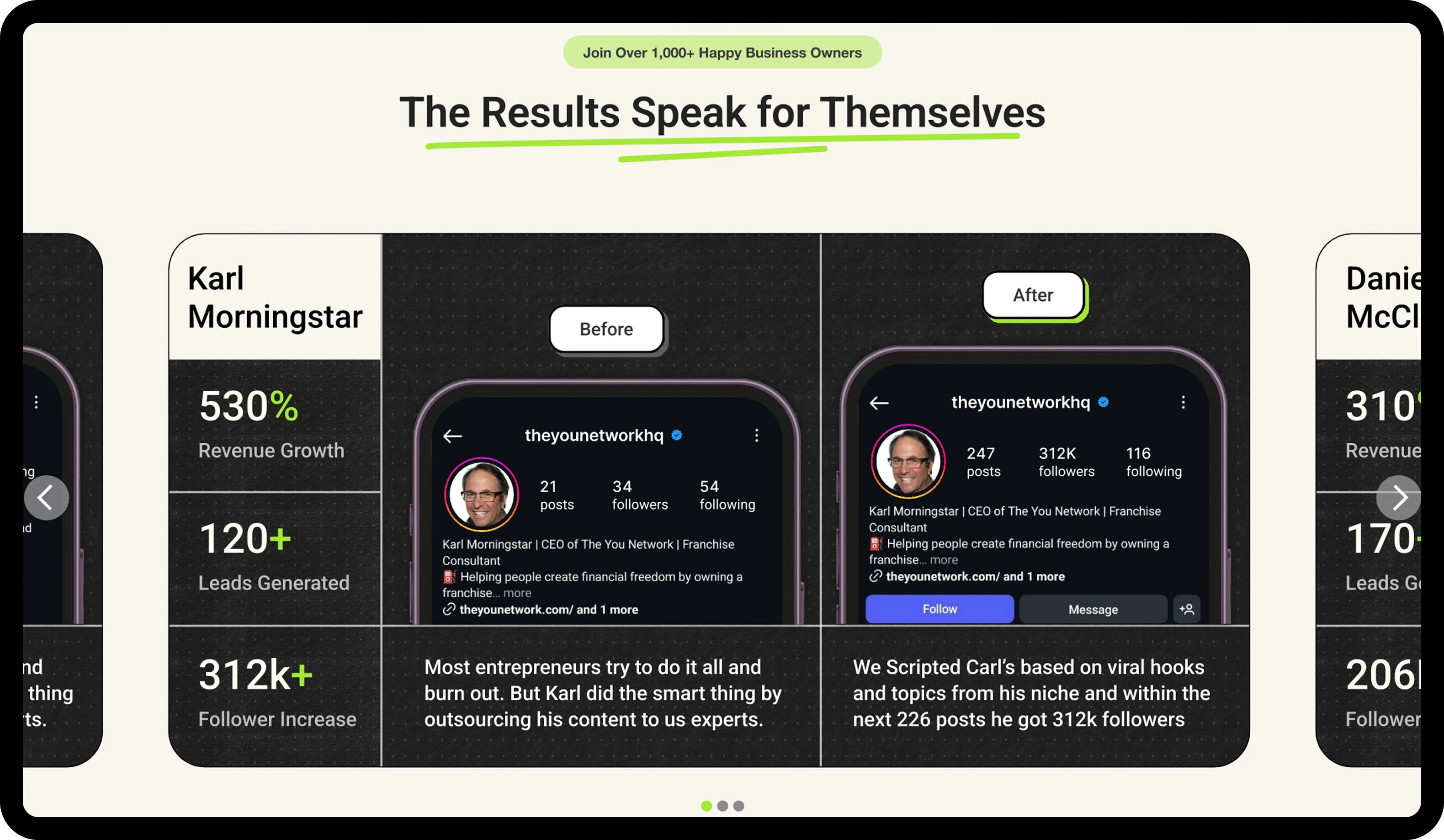 Organized Case Studies Using a Carousel