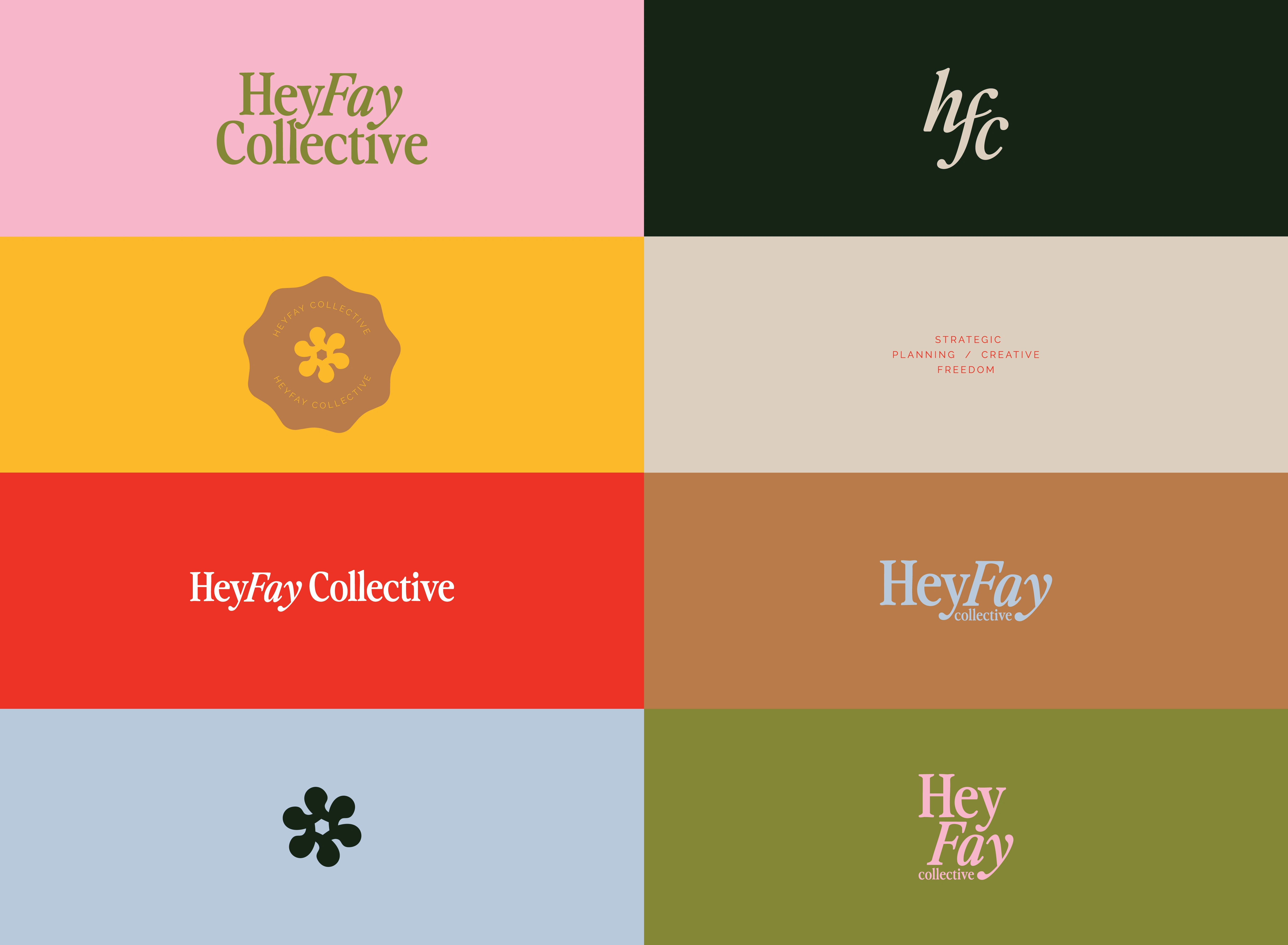 HeyFay Collective - Brand Identity