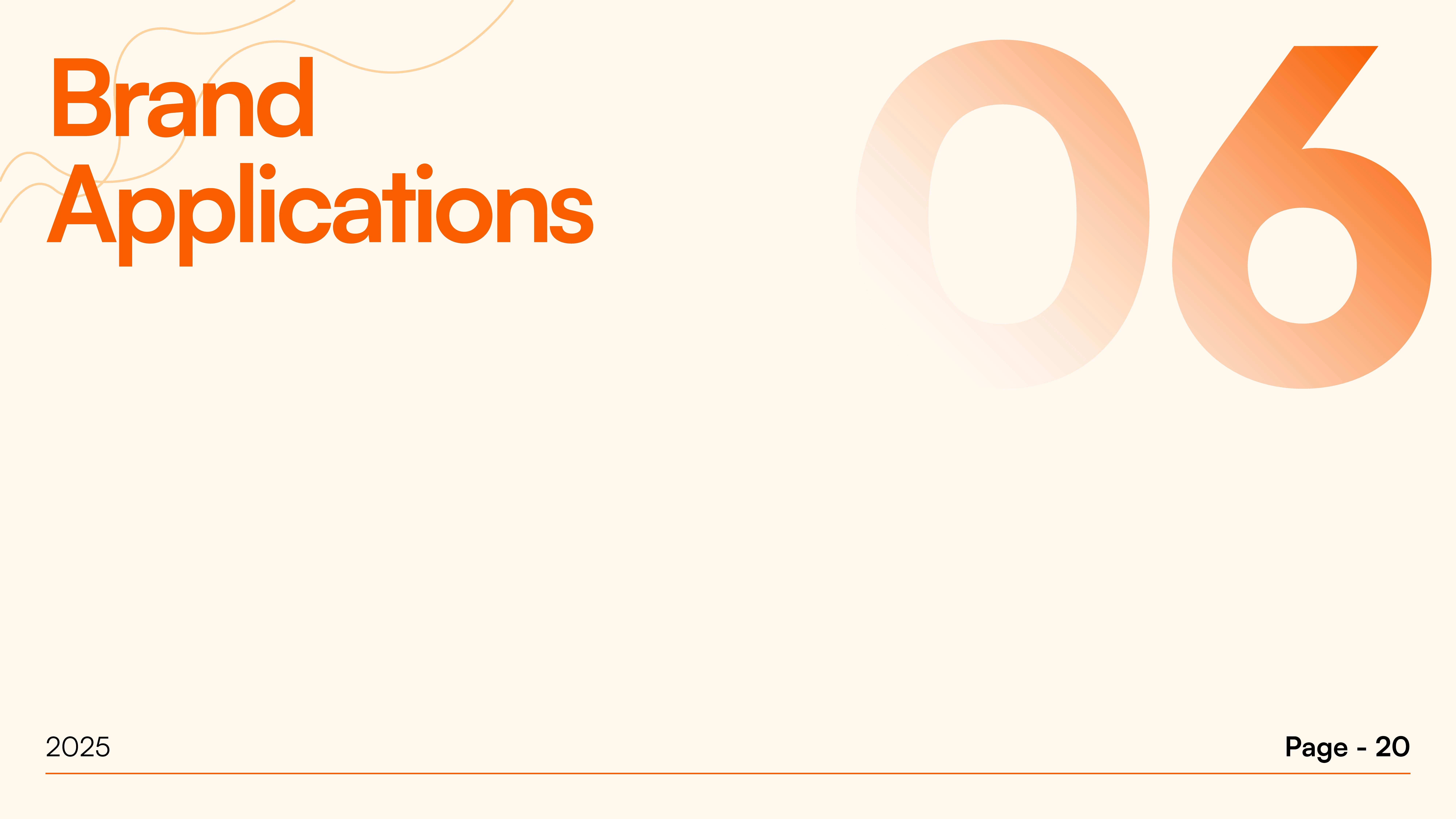 6.0 Brand Applications