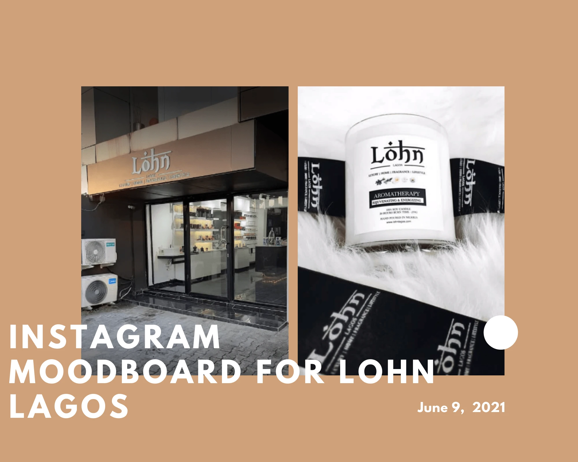 Instagram Moodboard for Lohn Lagos
