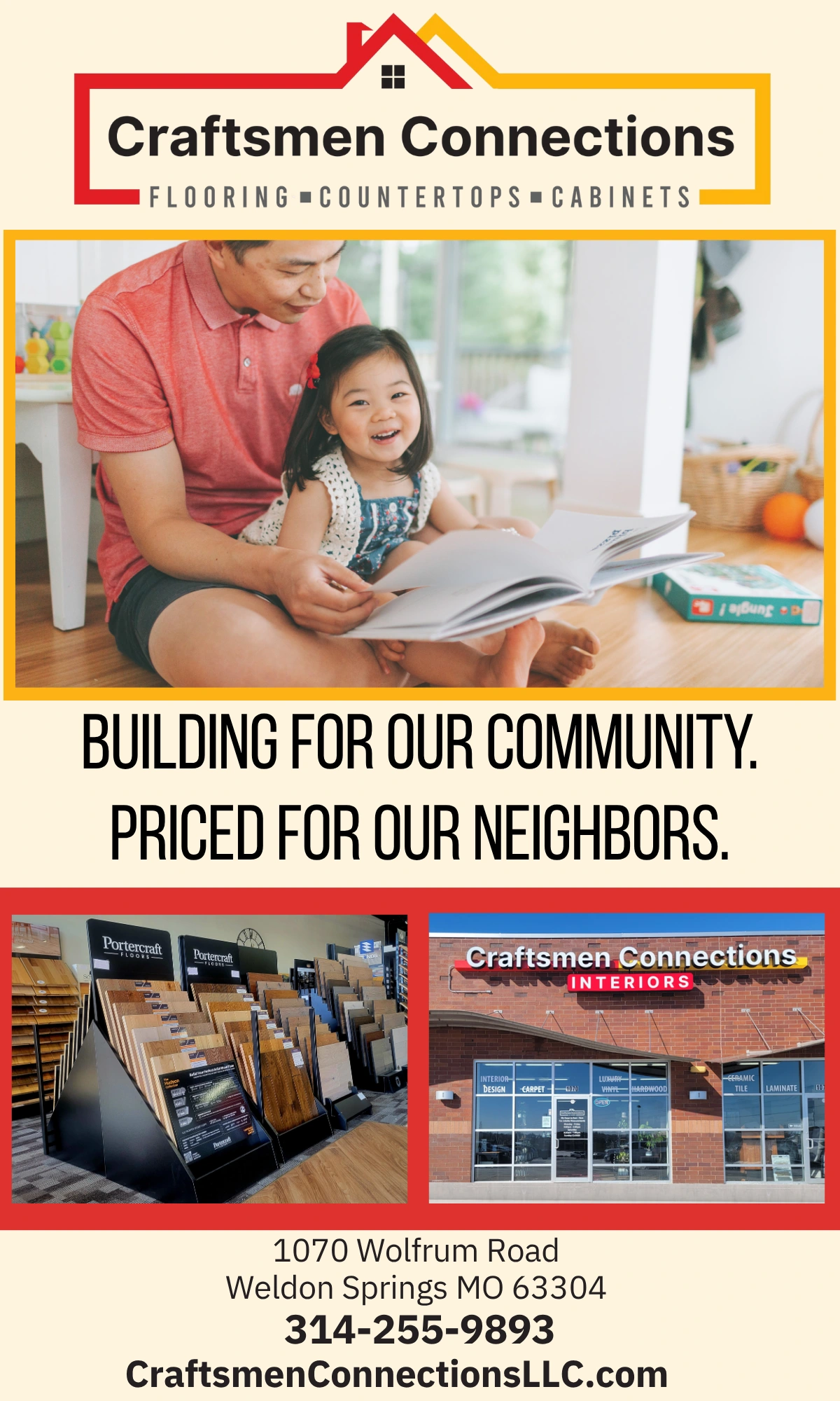 Print Ad in Hole in One booklet. Version One 