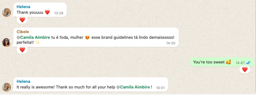 Feedback from founders