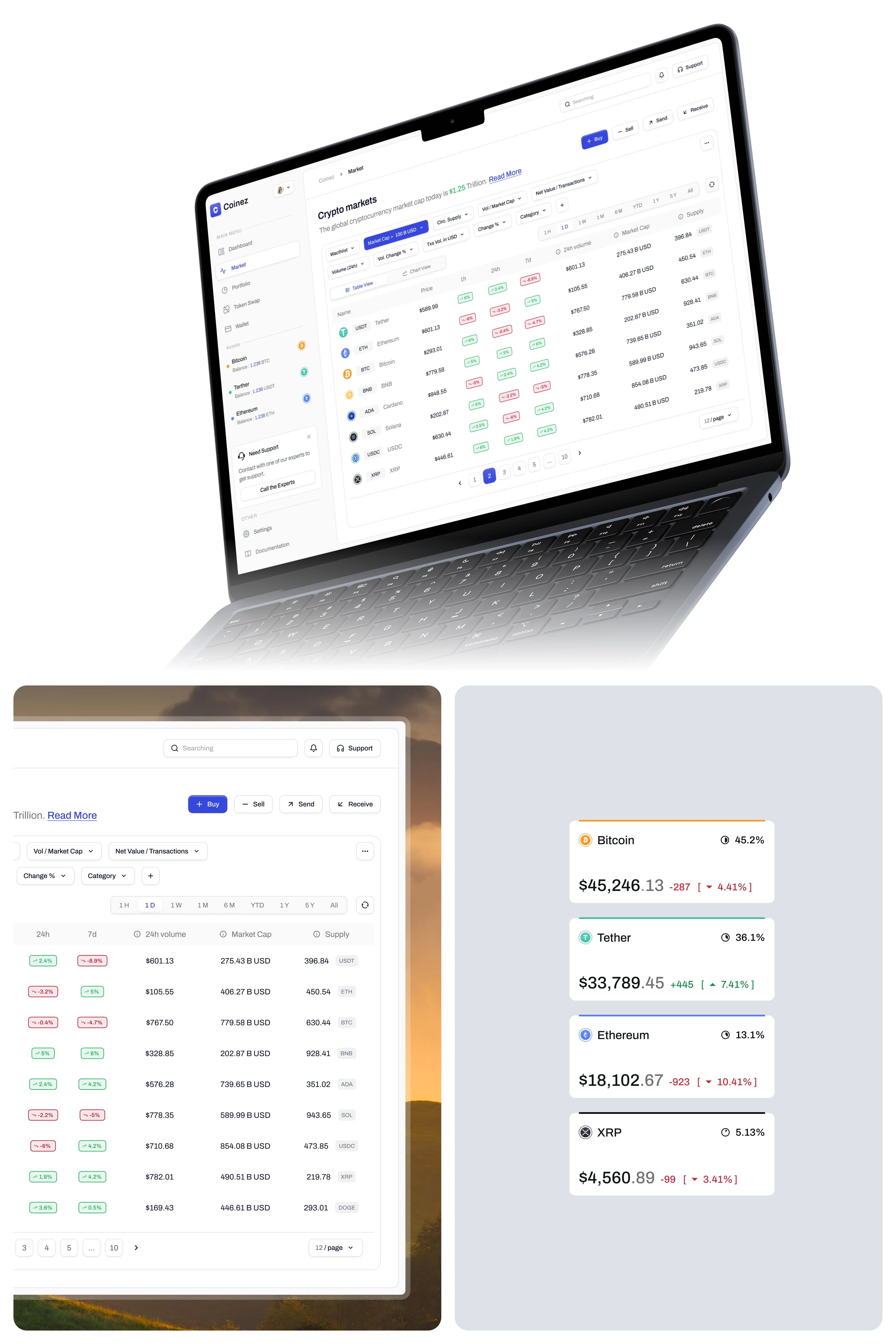 Coinez - Data Table 