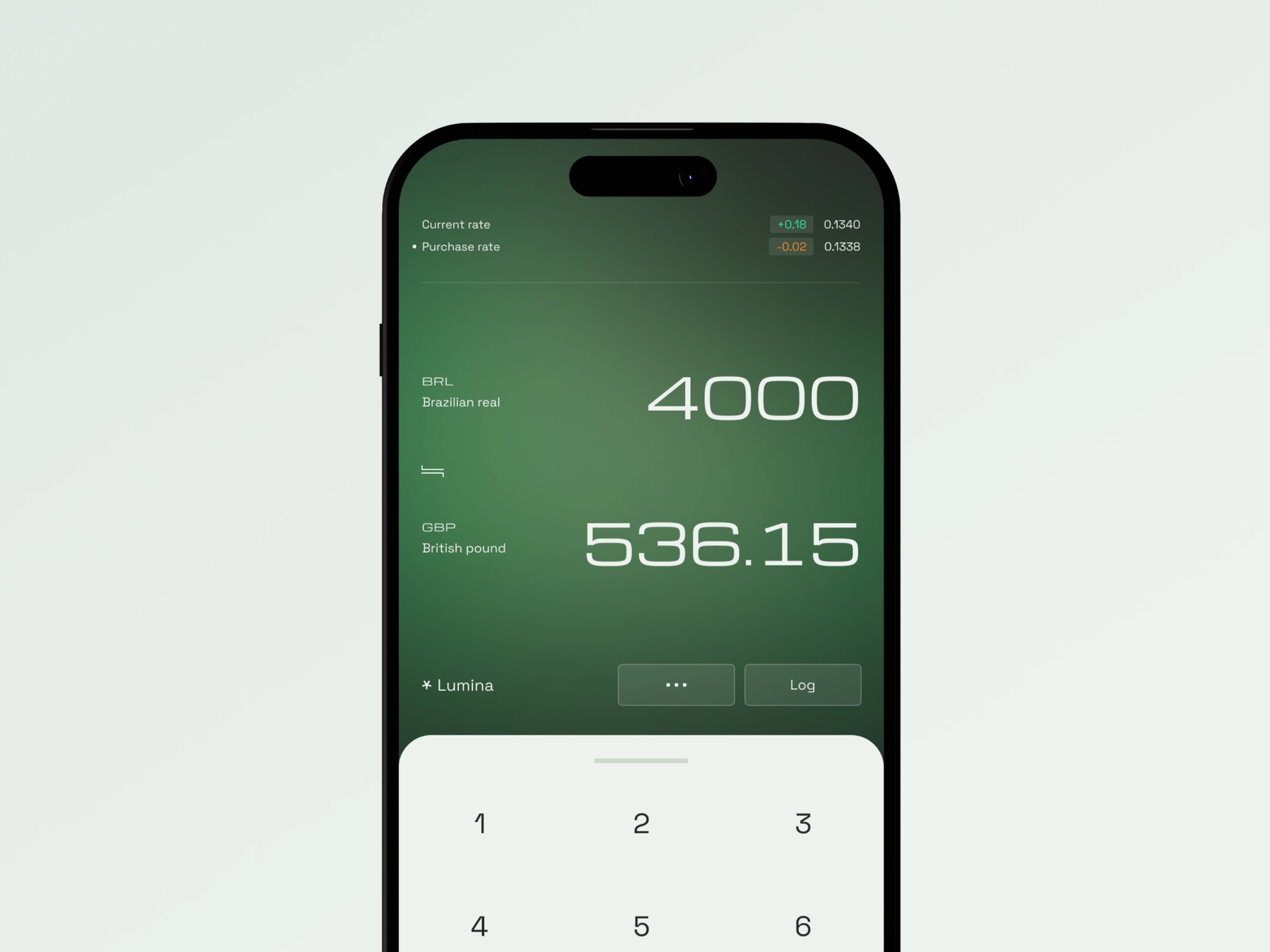 Lumina app / clean and clear