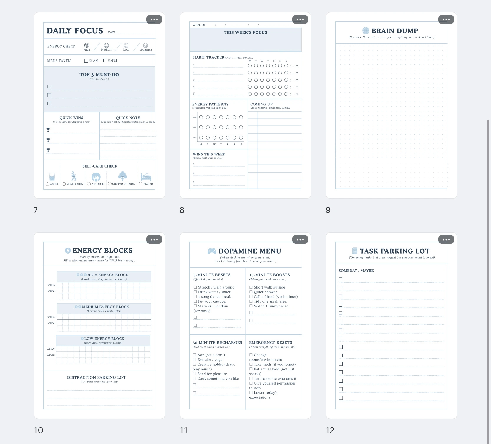 Calm Dopamine (blue version)