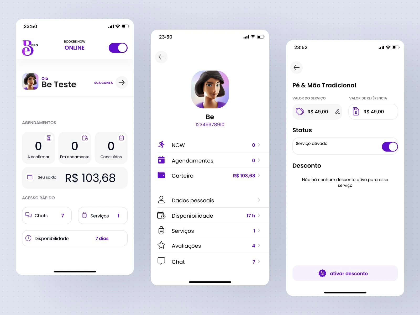 Service provider tools: Profile management and service customization