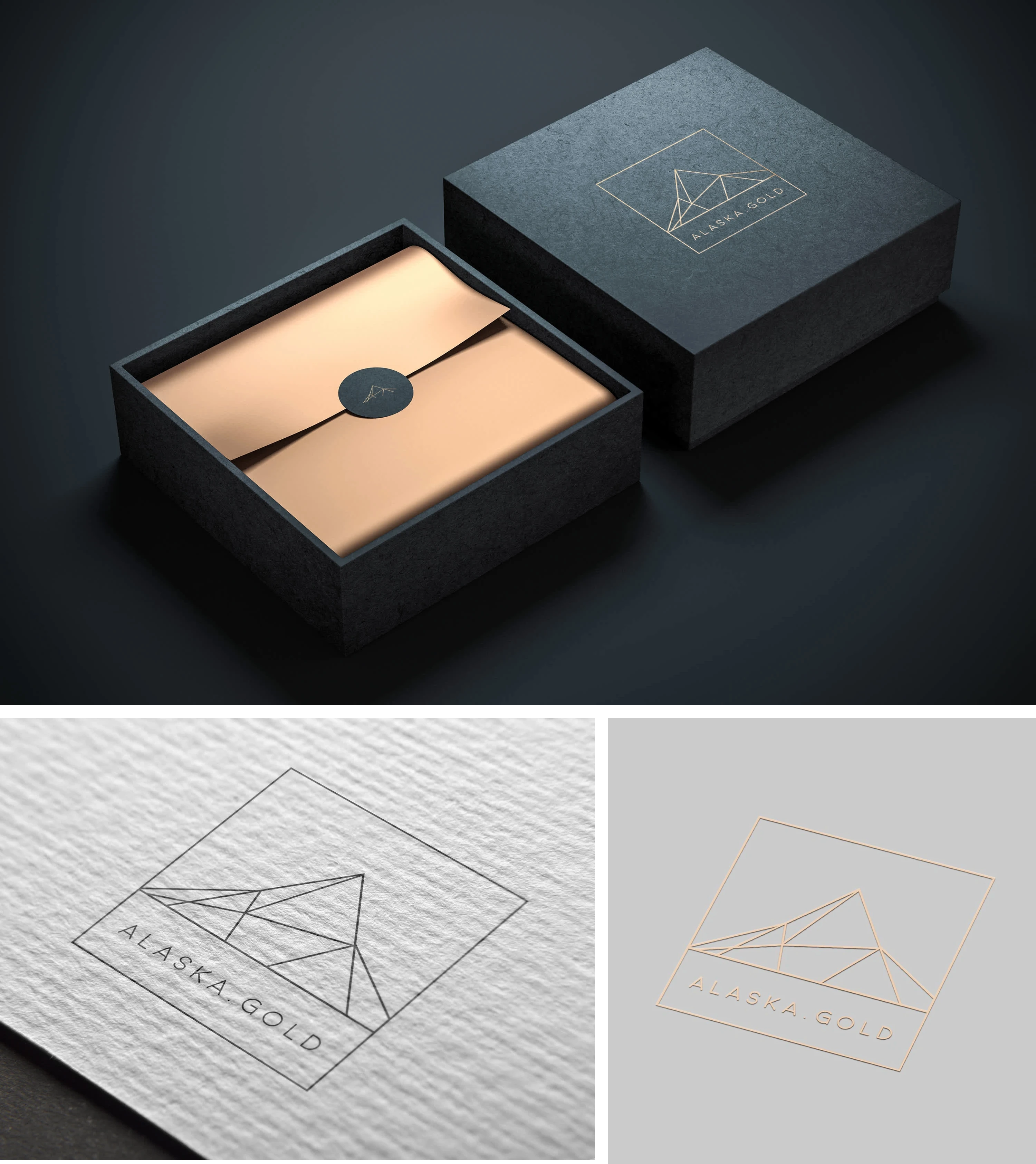 Alaska Gold Branding