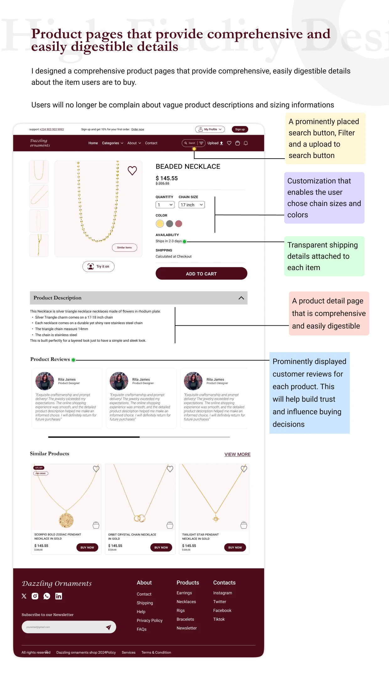 Product Page