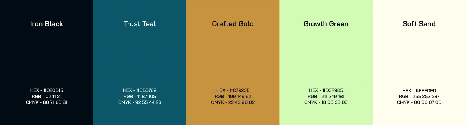 Supreme Build Works - Color Palette