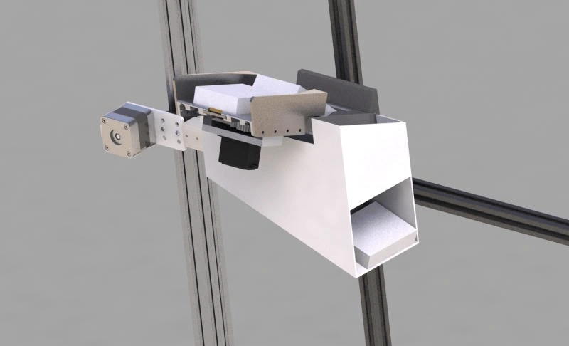 Assembly of the End Effector with the Mobile platform on the Axes & Structure