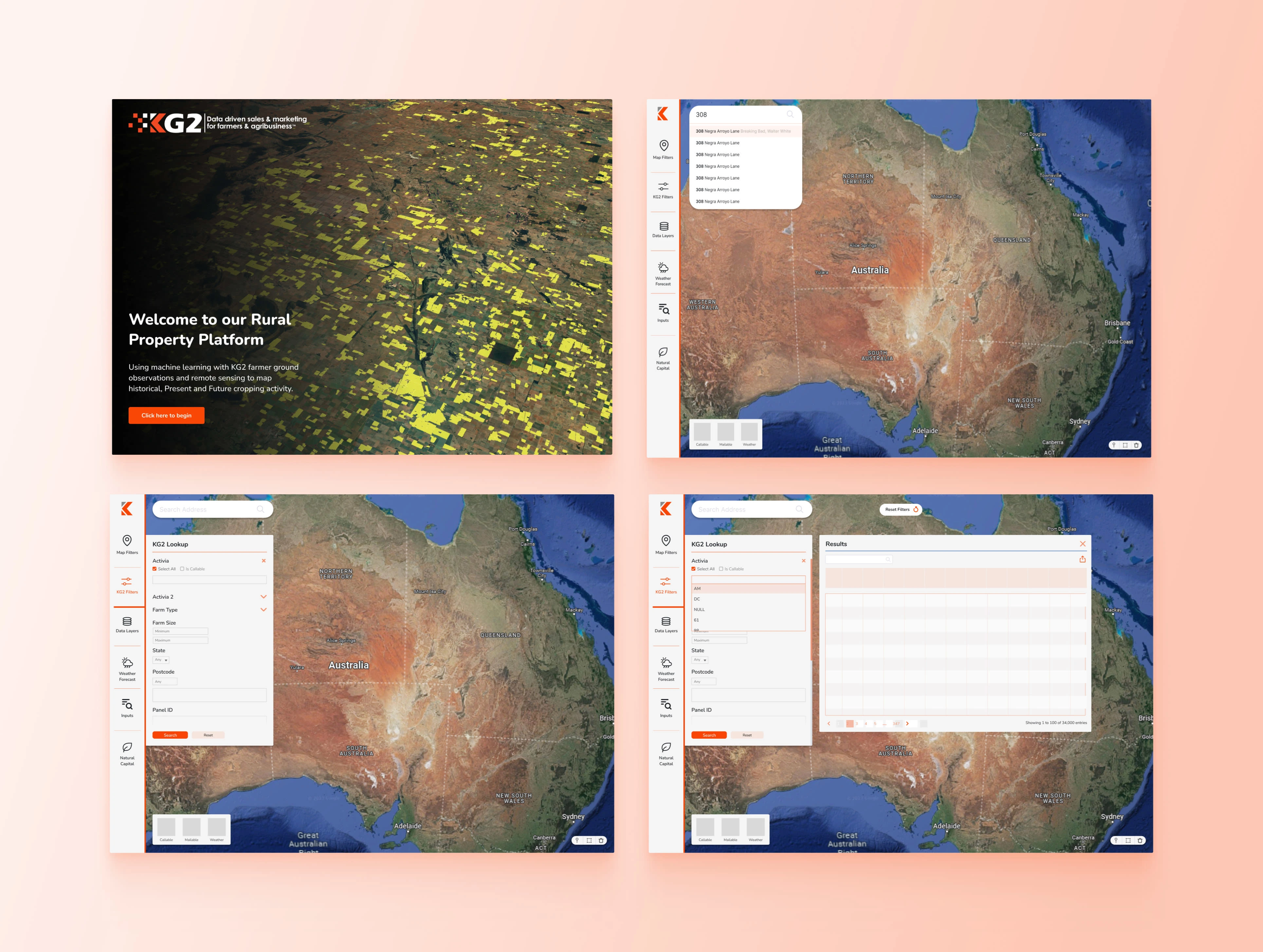 Iterations on the interface based off stakeholder and user feedback