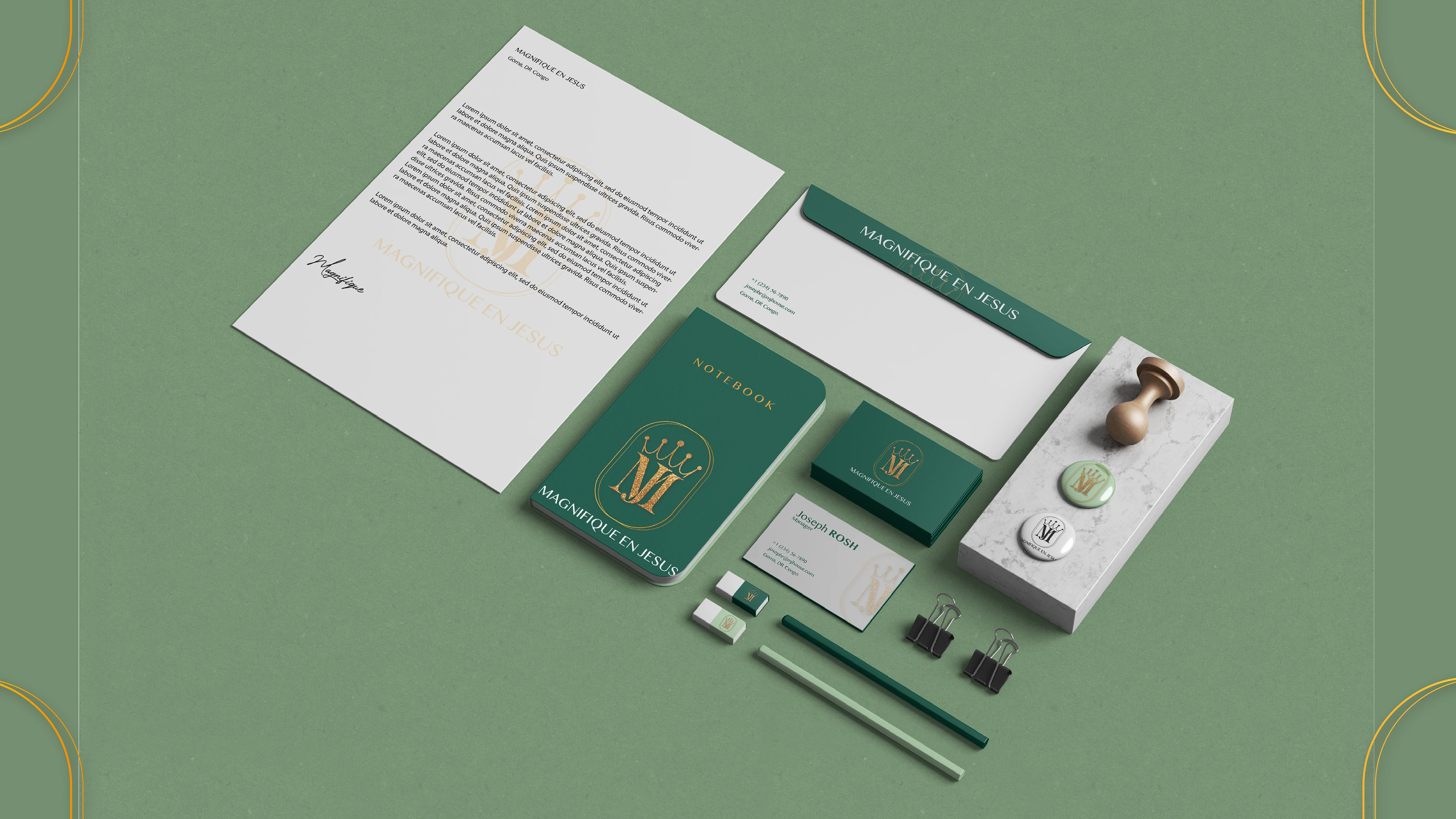 A set of documents used to push the brand more and more.