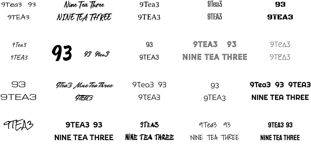 Typeface Exploration