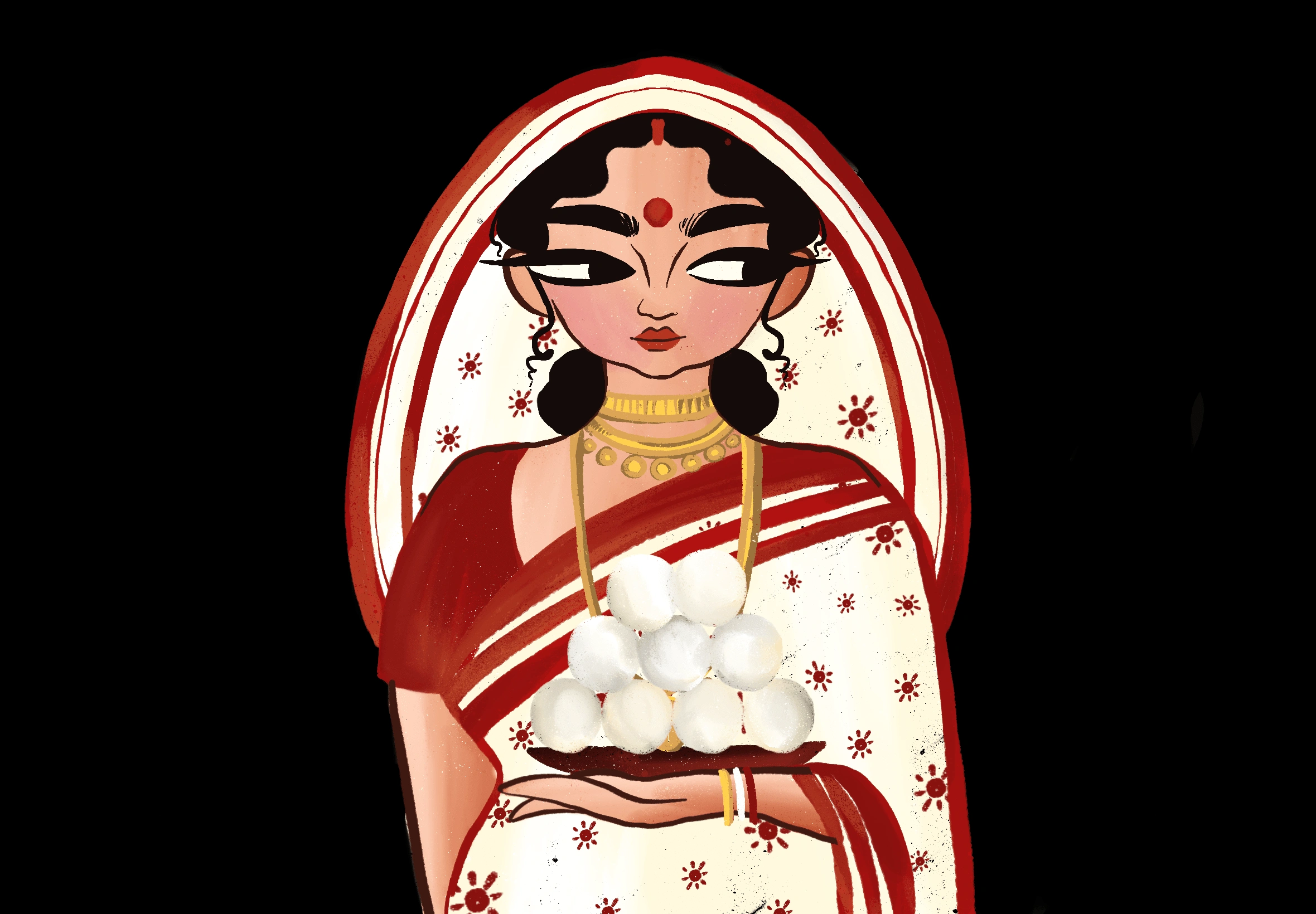 Bengali Invitation Mascot