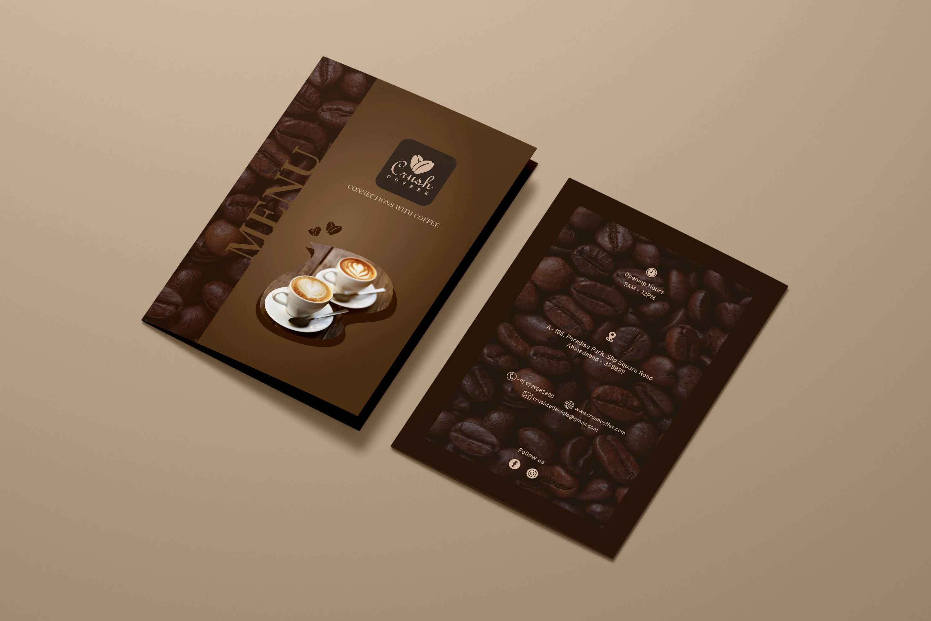 Menu Mockup