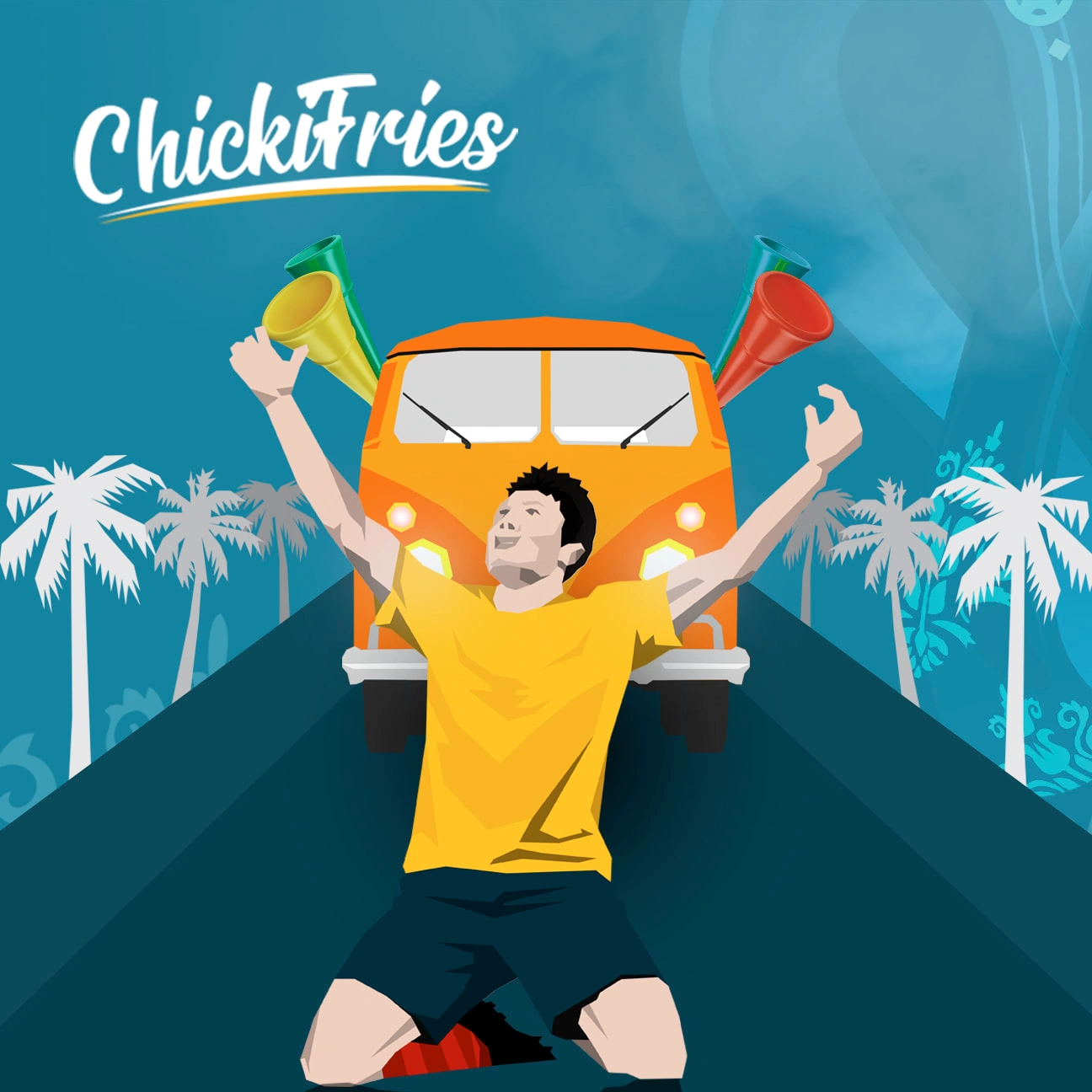 Goal celebration concept