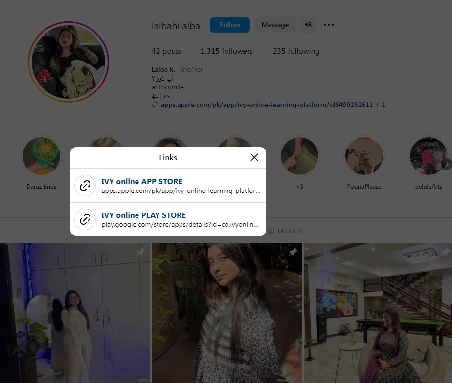 Instagram Influencer