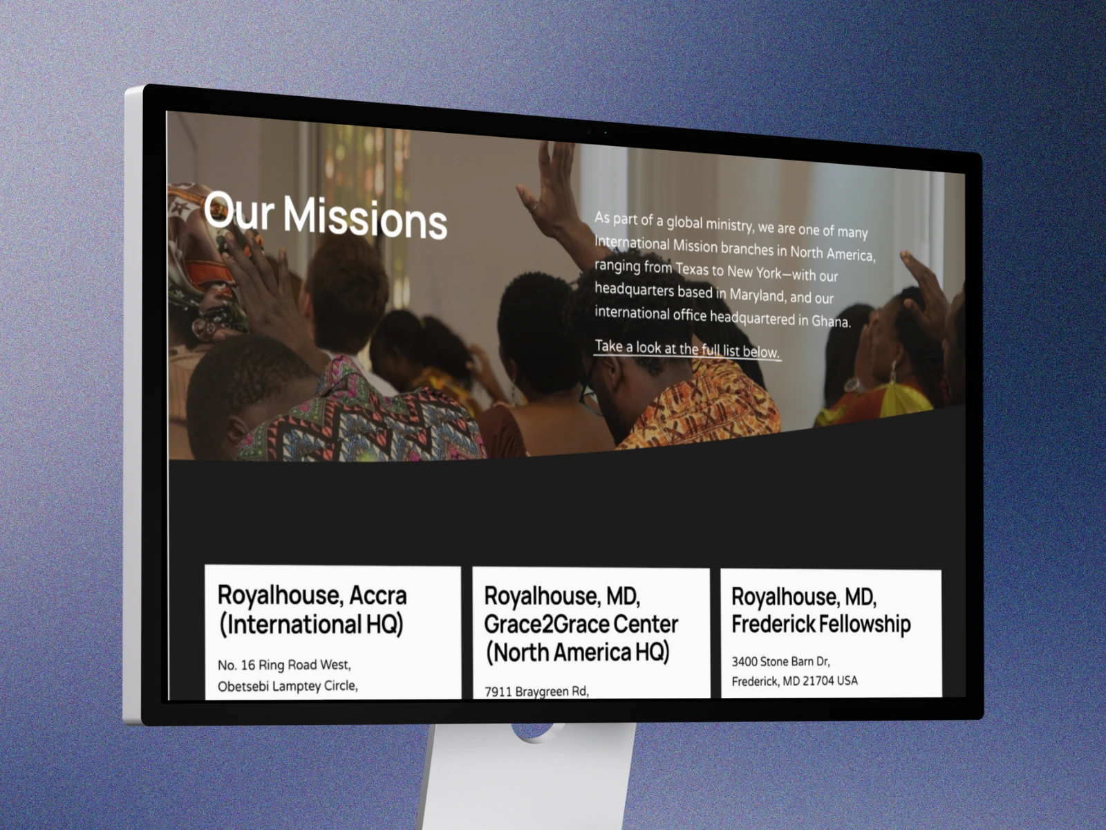 A View into Missions: Other Royalhouse Chapel churches across North America