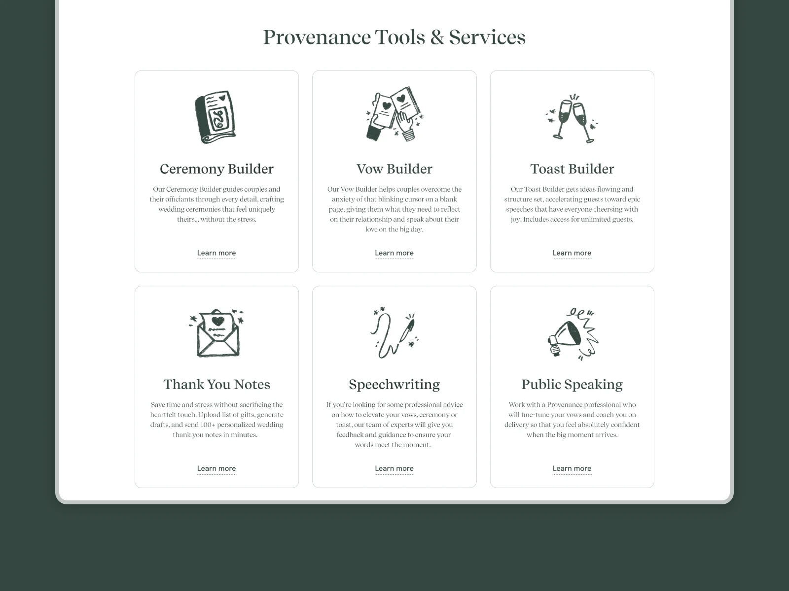 Provenance Tools & Services