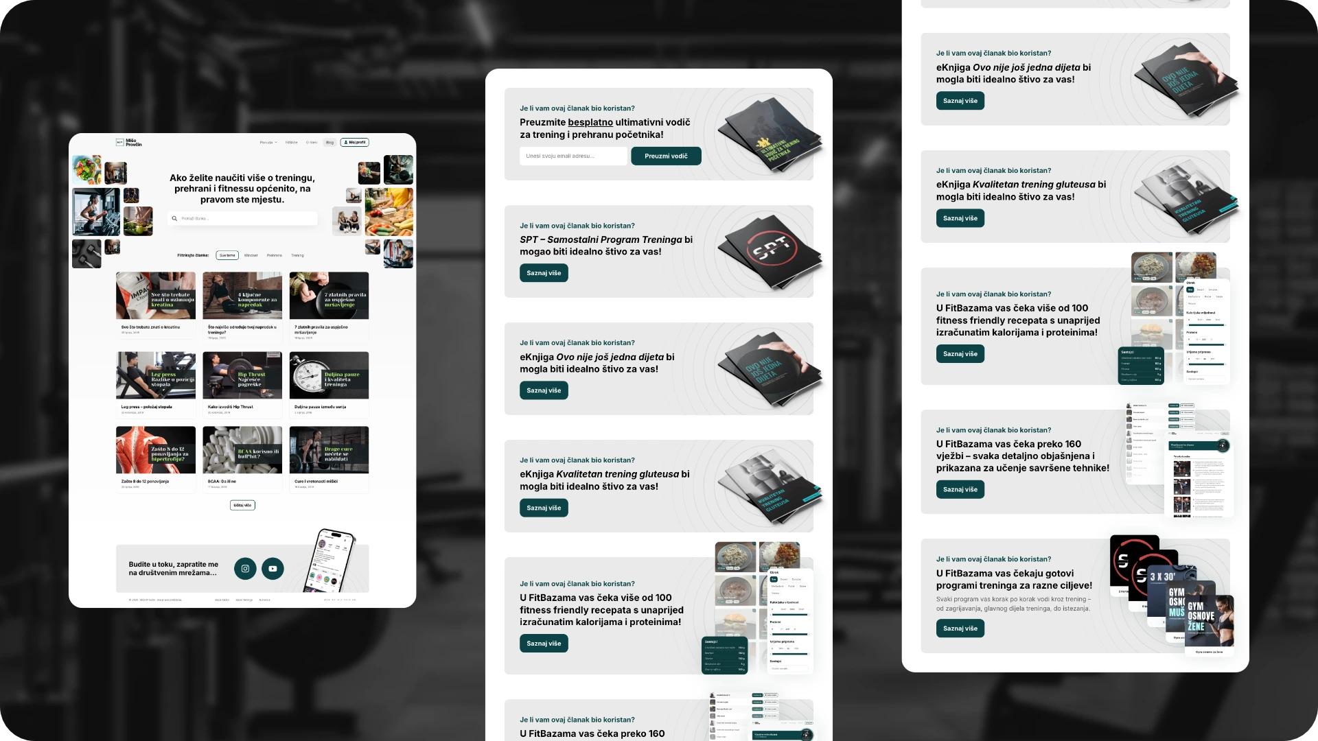 Strategic Blog Design – Each post drives leads through targeted opt-ins and call-to-actions