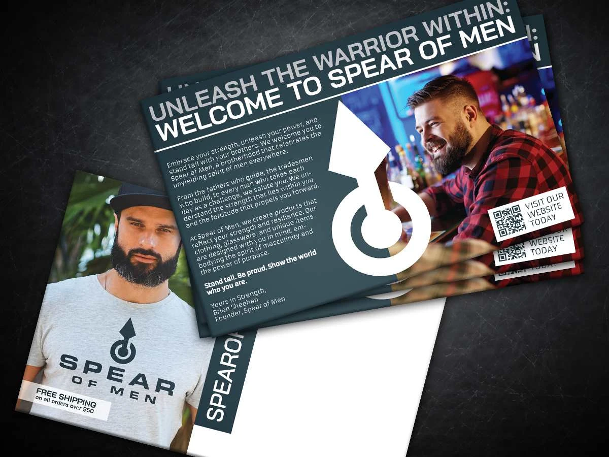 6 X 9 Postcard - Layout done in InDesign and image enhancement done in Photoshop.