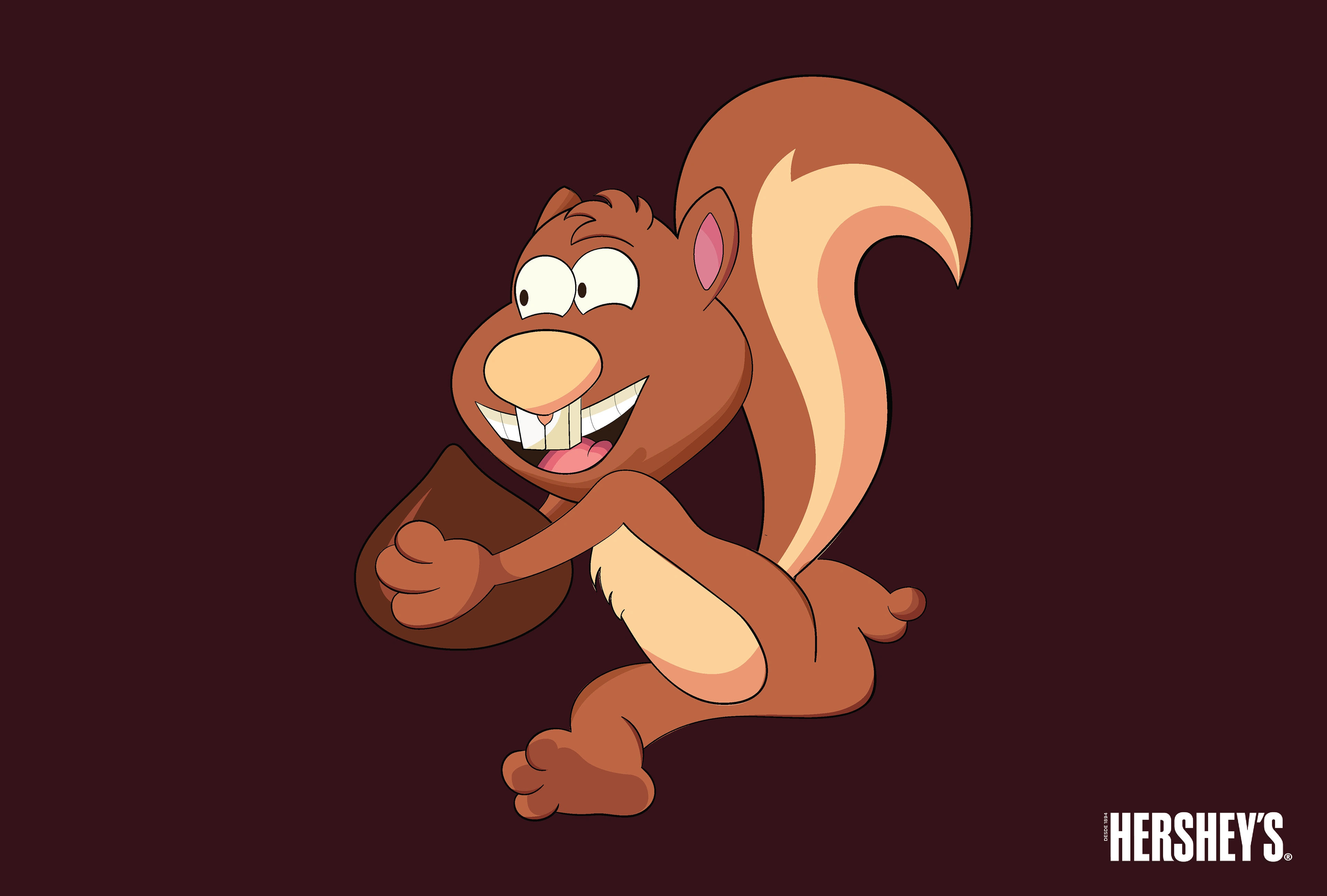 I redesigned the mascot for Hersheys