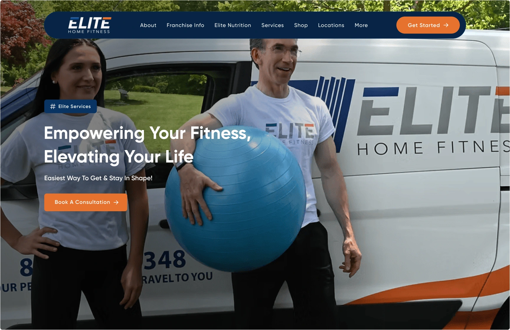 In home fitness page 