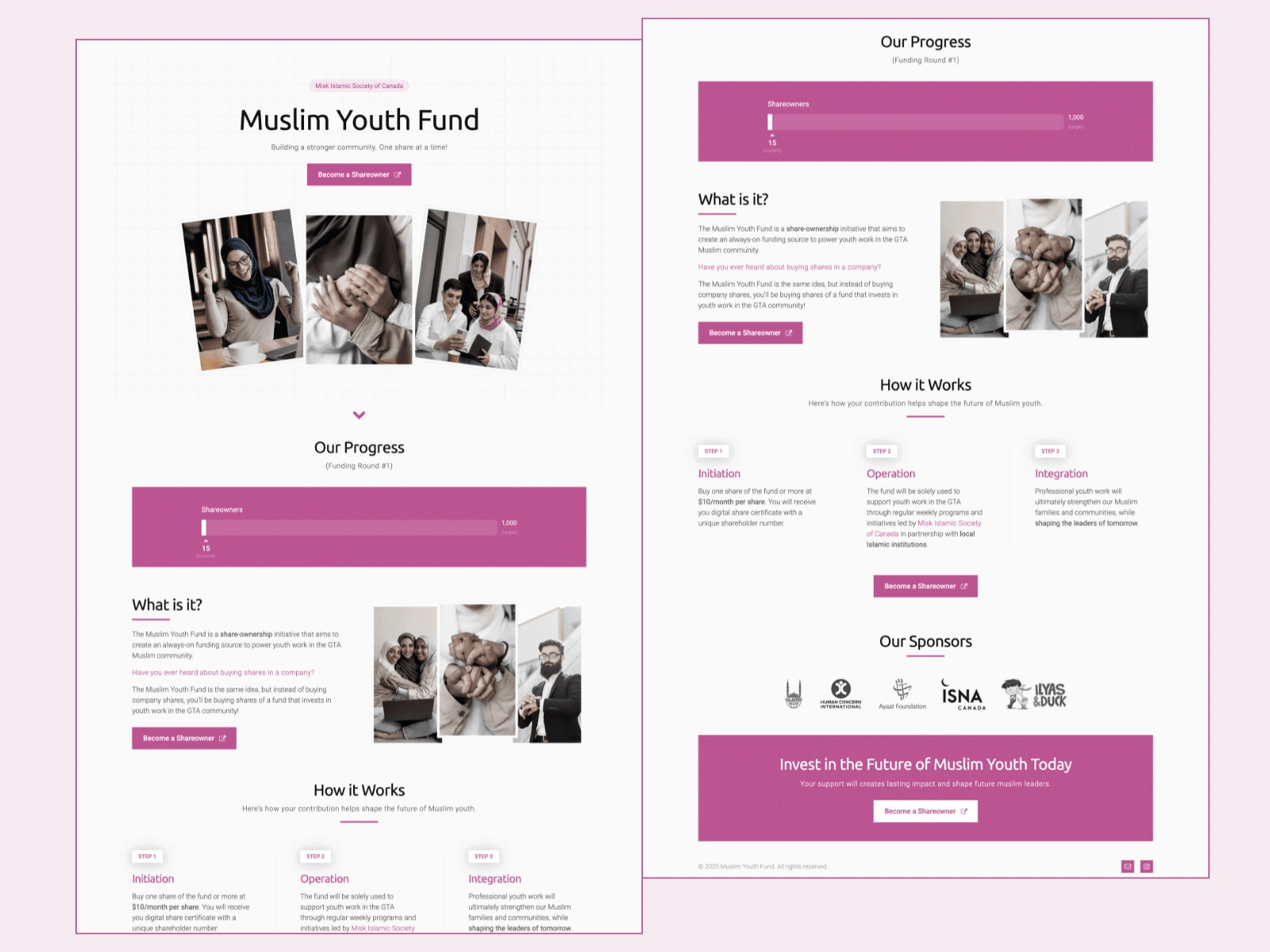 Full Landing Page Design