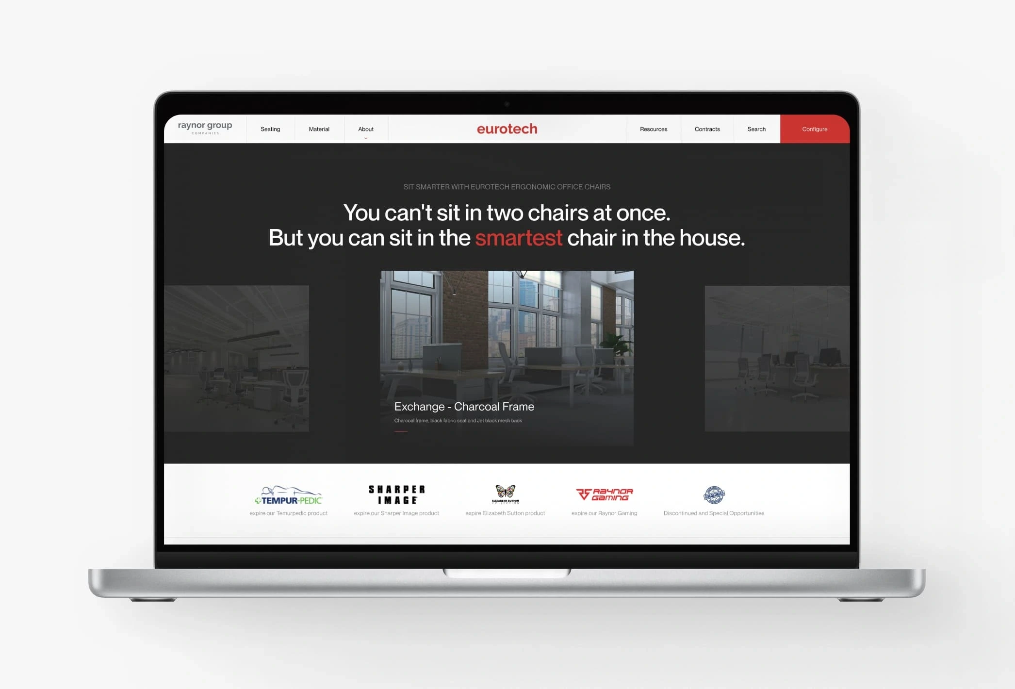 Eurotech Landing Page