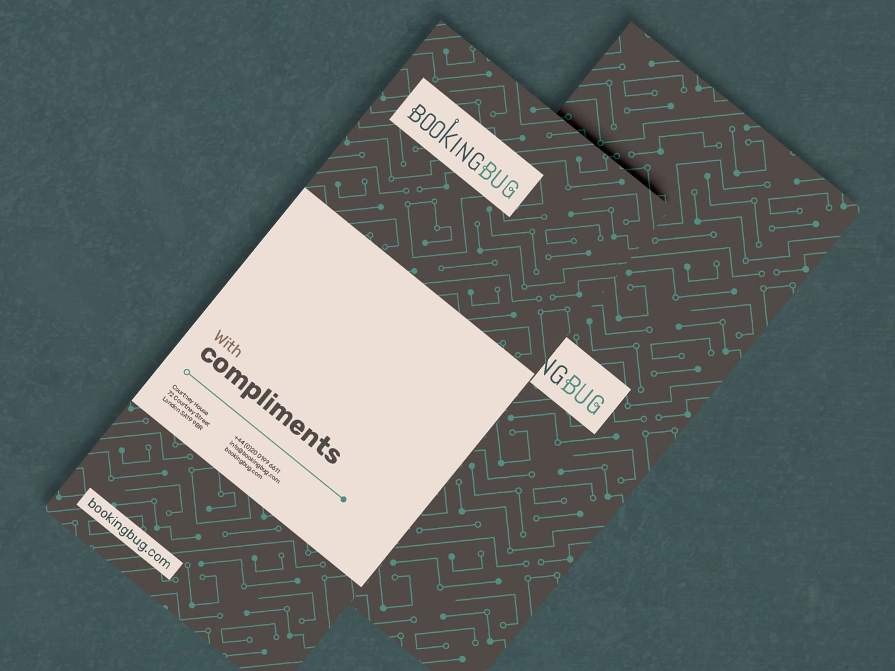 Compliment slips design
