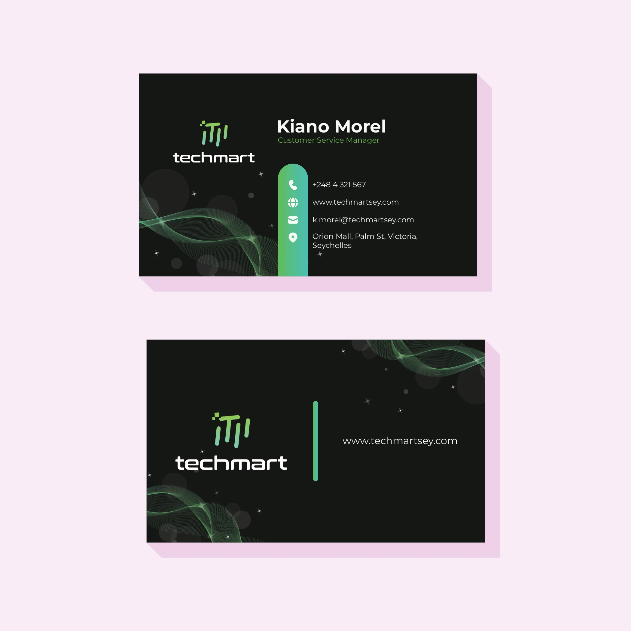Business card design