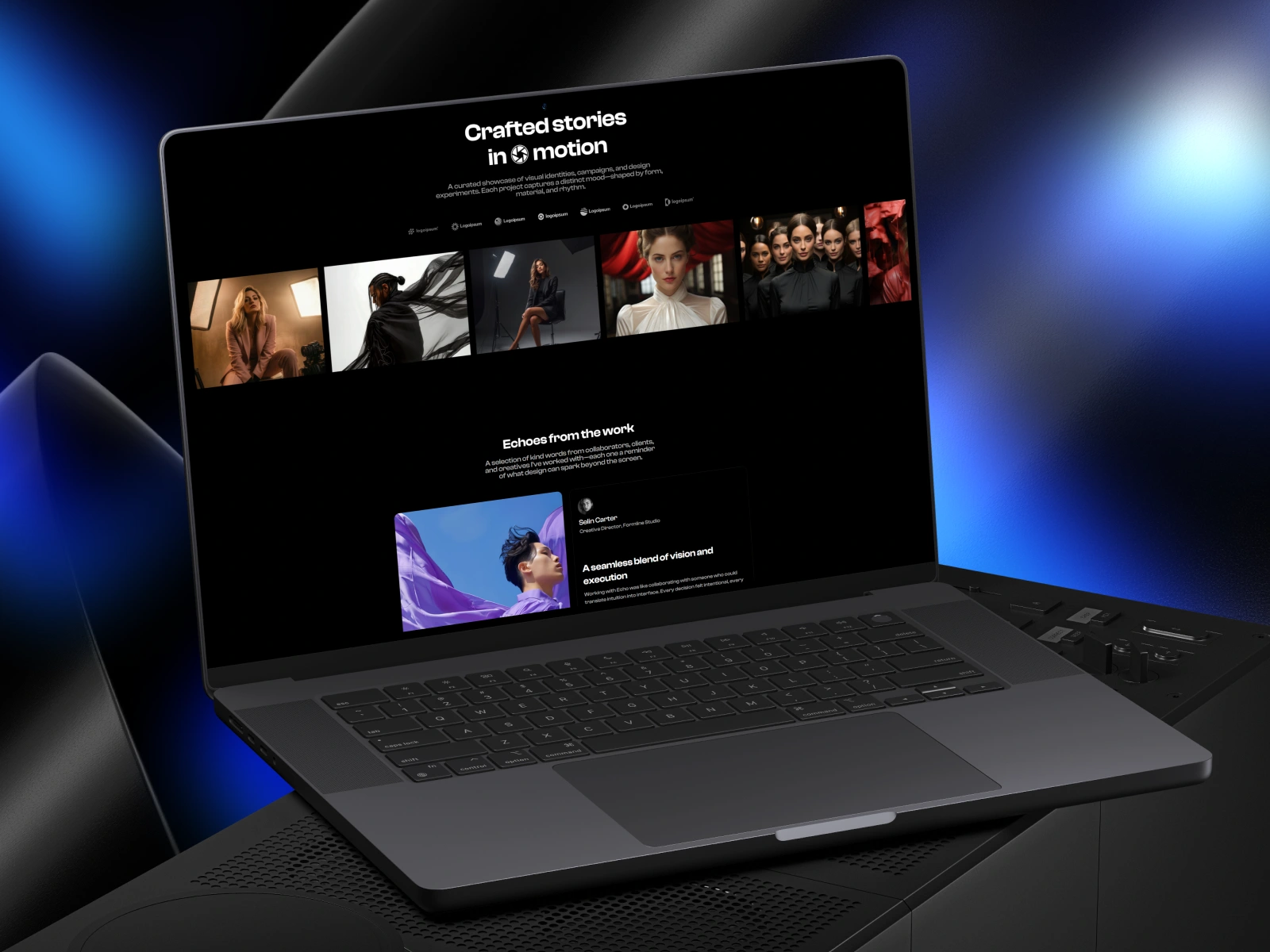 Designed to let your visuals breathe — and your story echo beyond the frame.