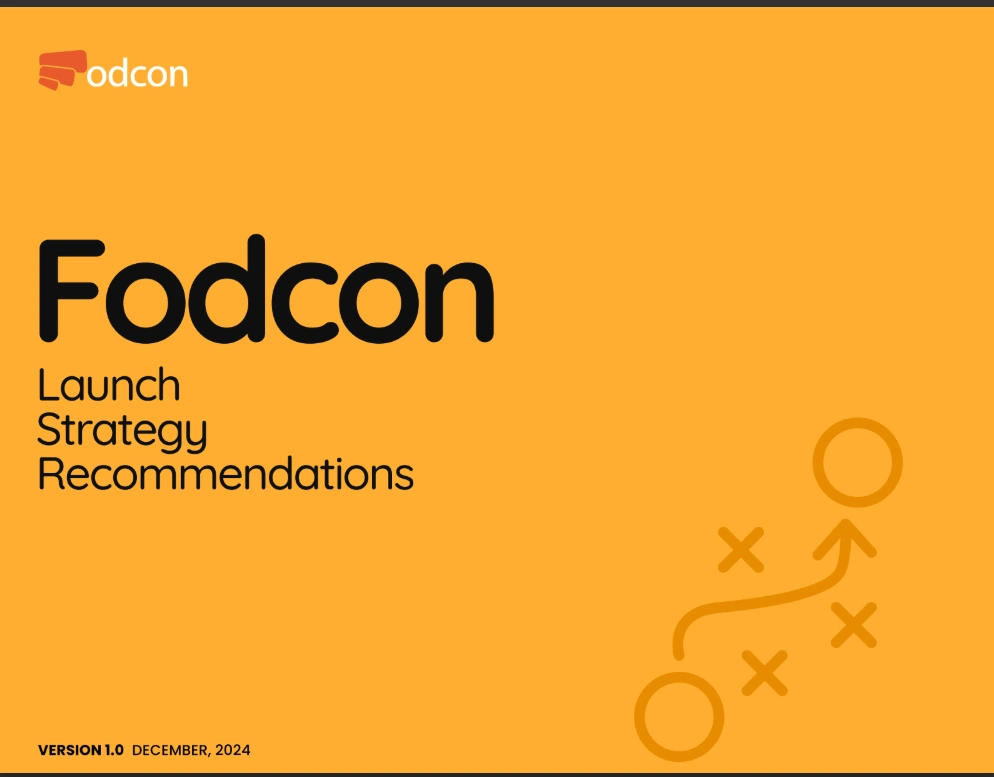 Launch Strategy Document was created so solidify market-relaunch ideas
