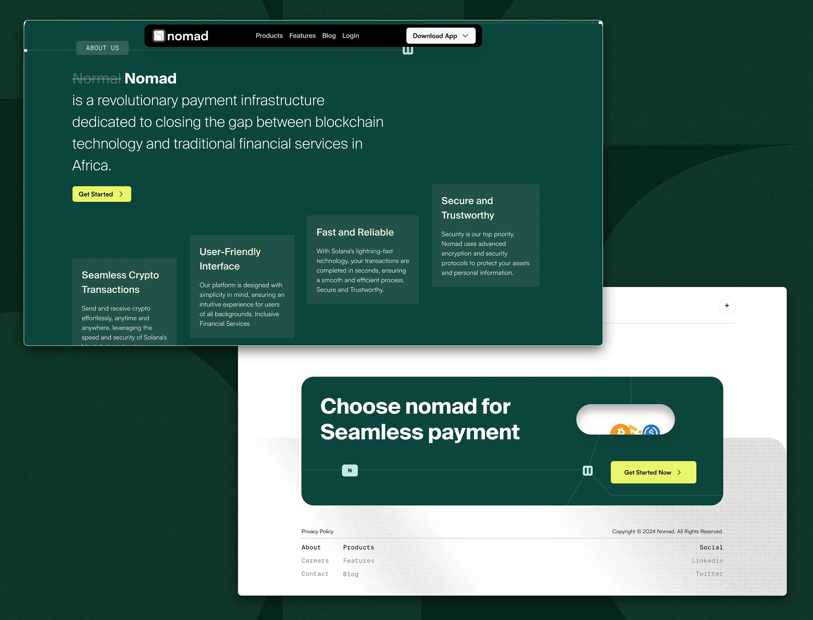 Website shots