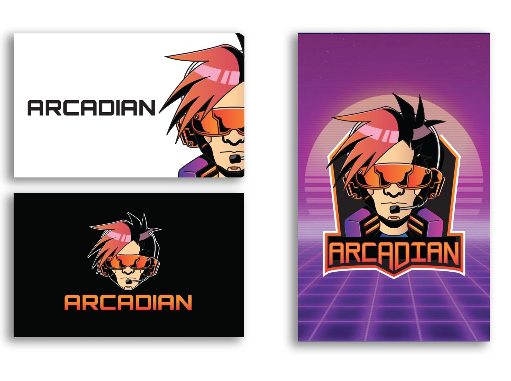 Arcadian logo design