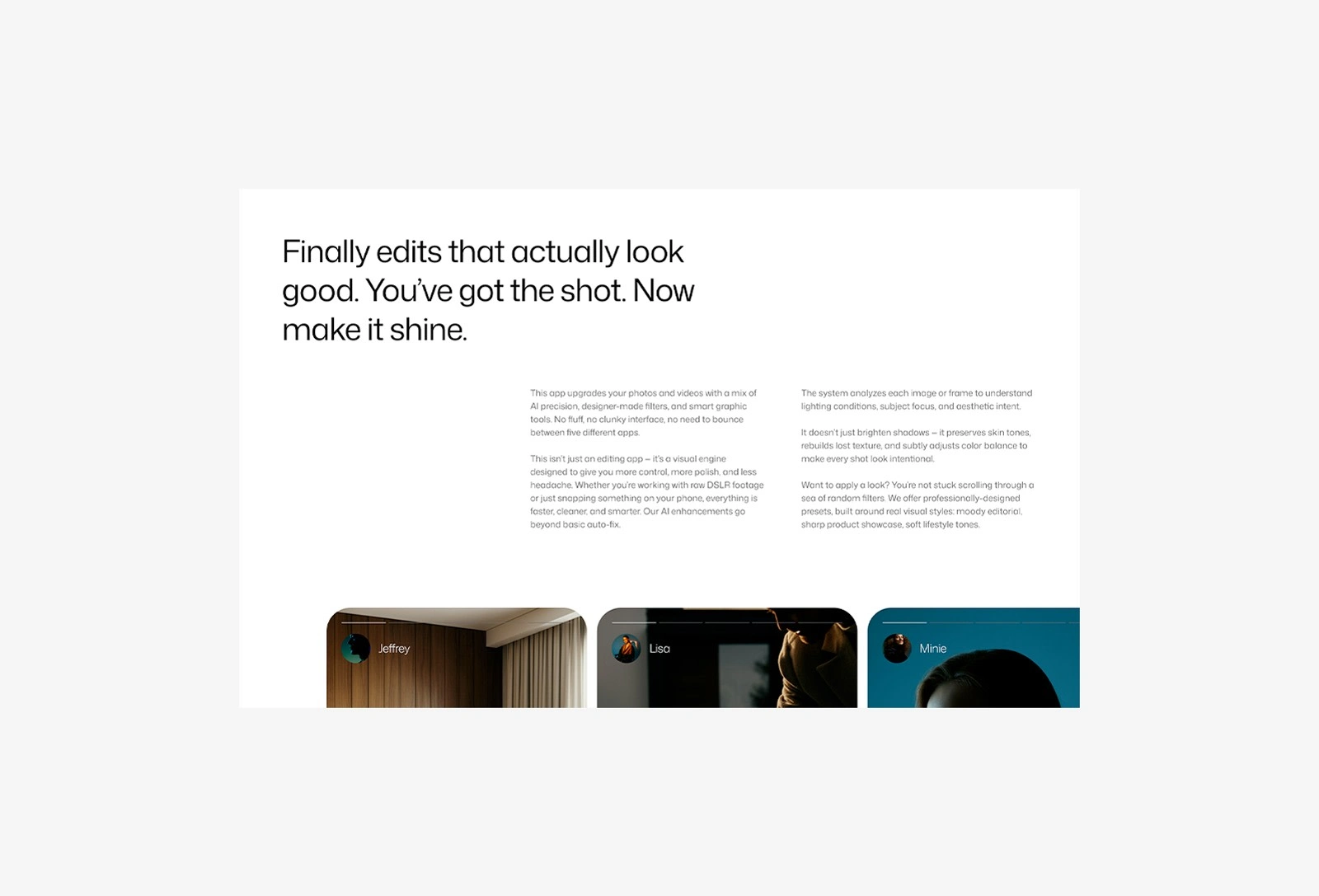 Product Section
