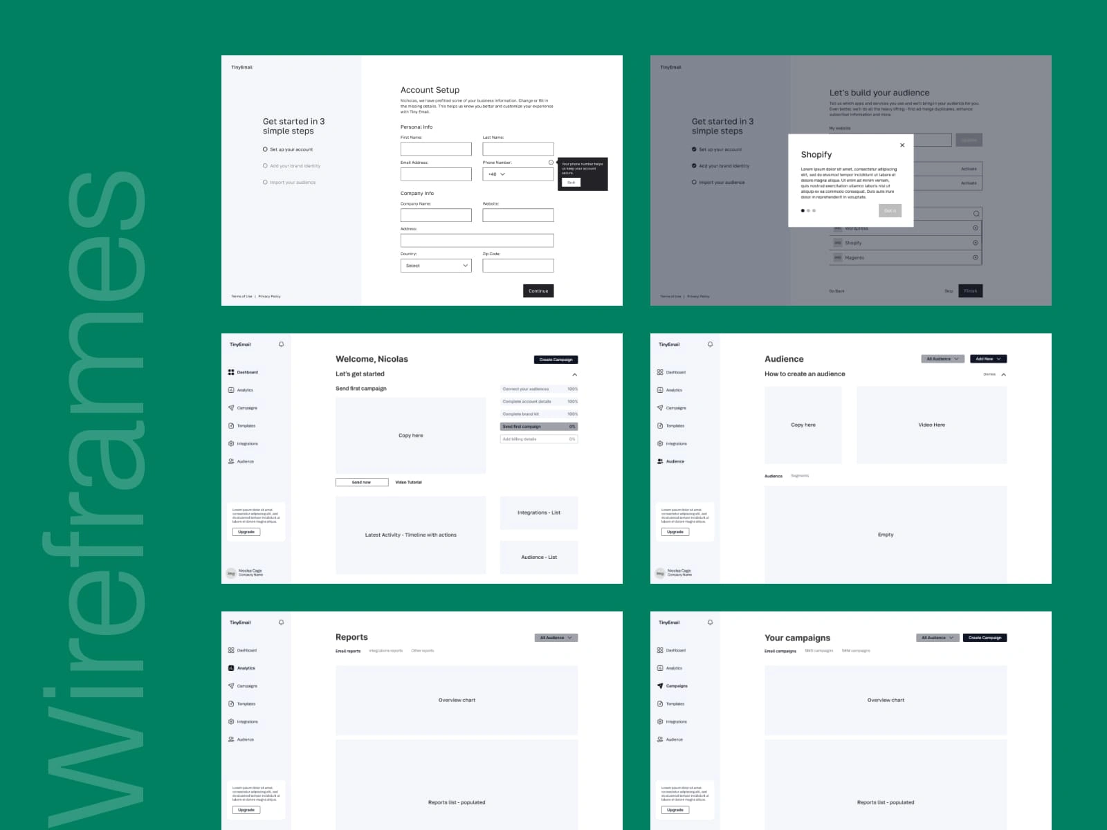 Wireframes