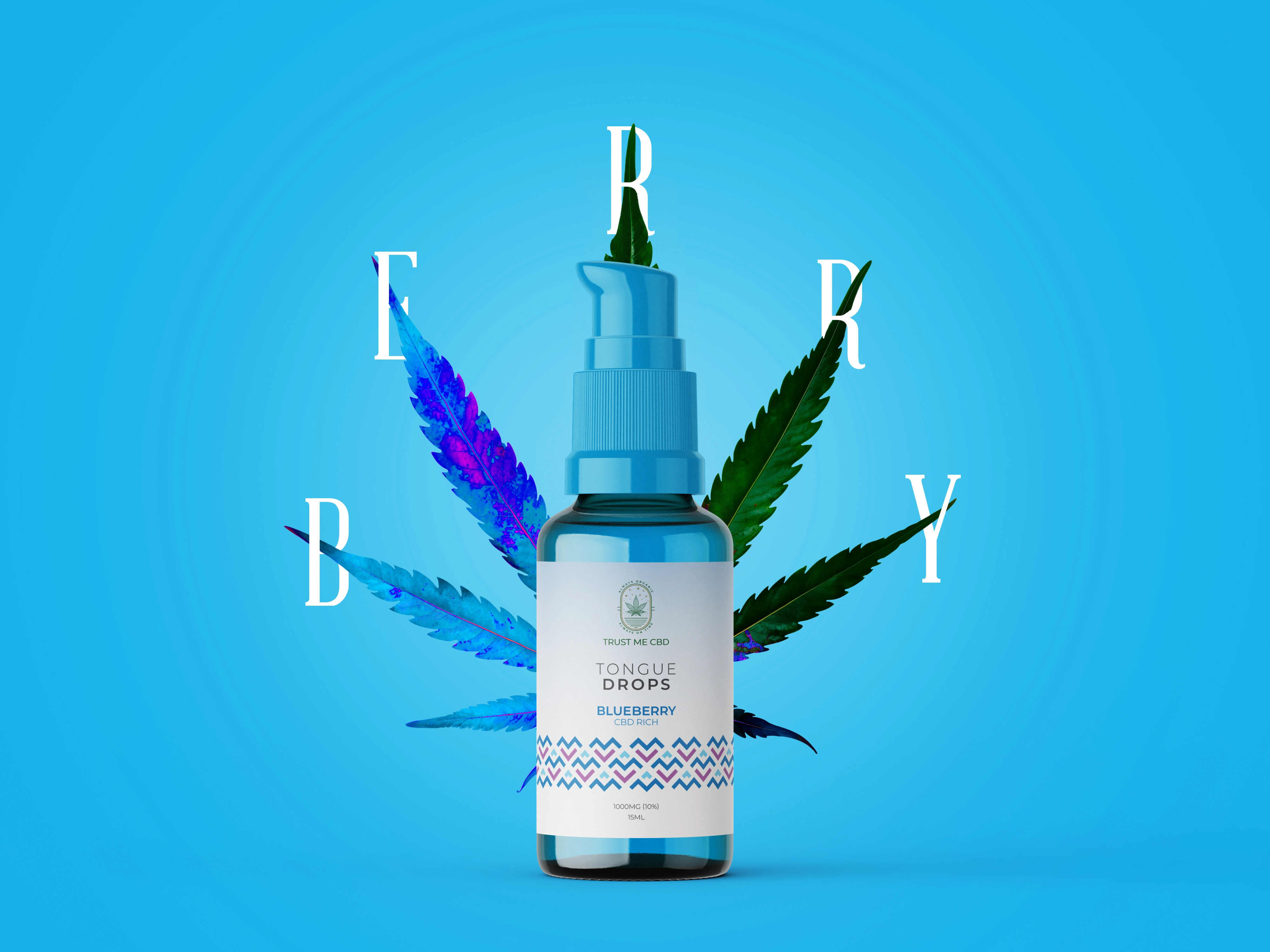 Berry Rich CBD Tongue Drops 