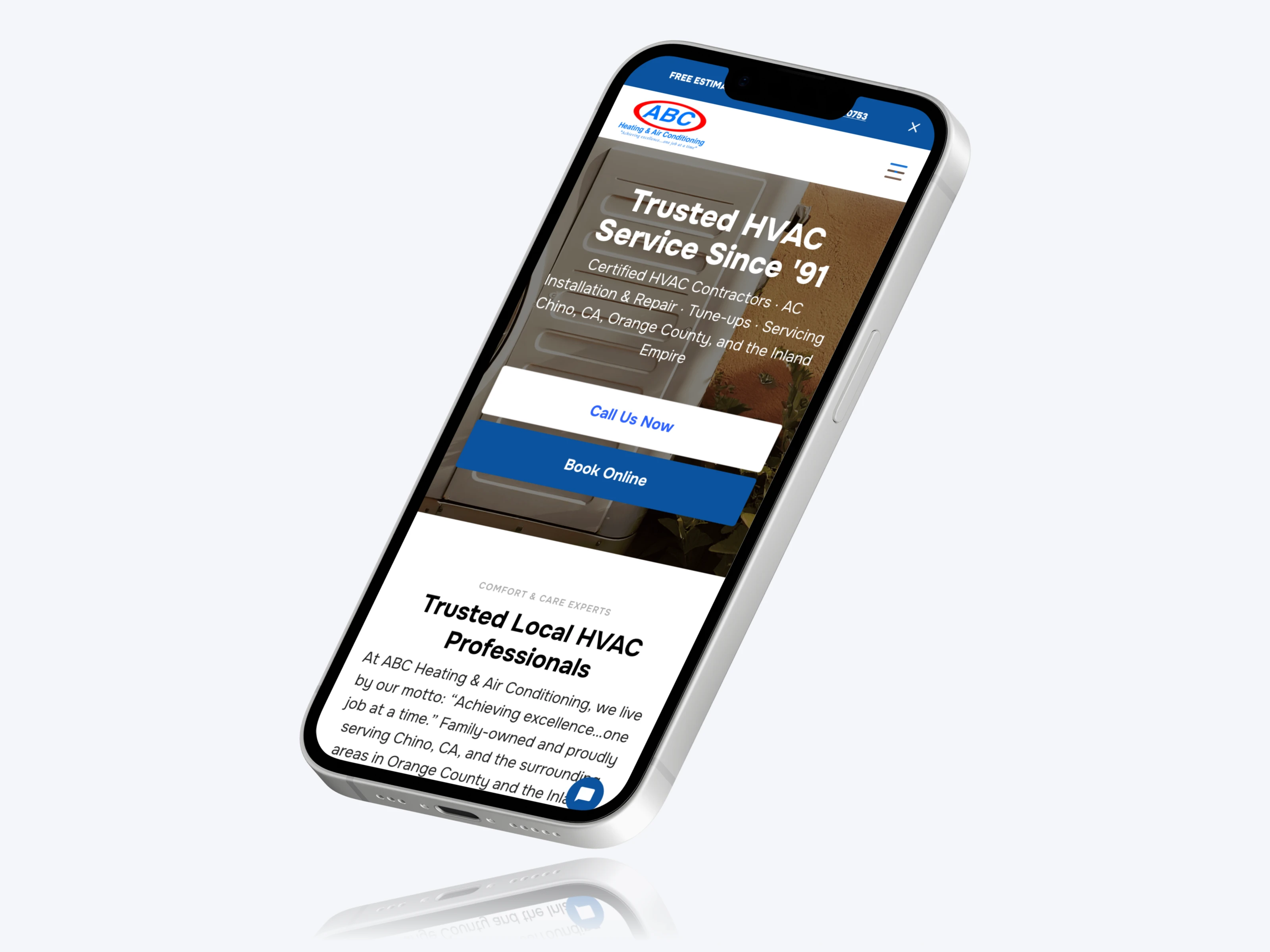 Responsive and optimizatized smaller devices.